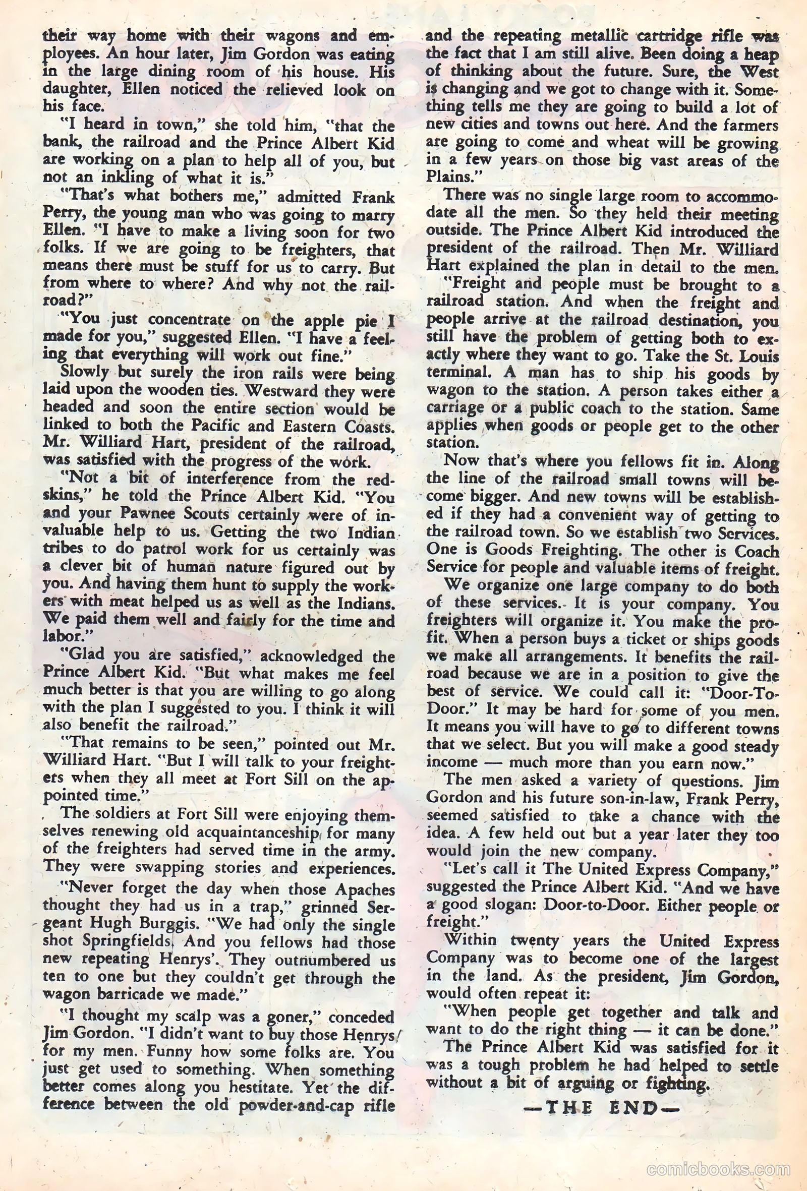 Rocky Lane Western #83 — page 17 of 36