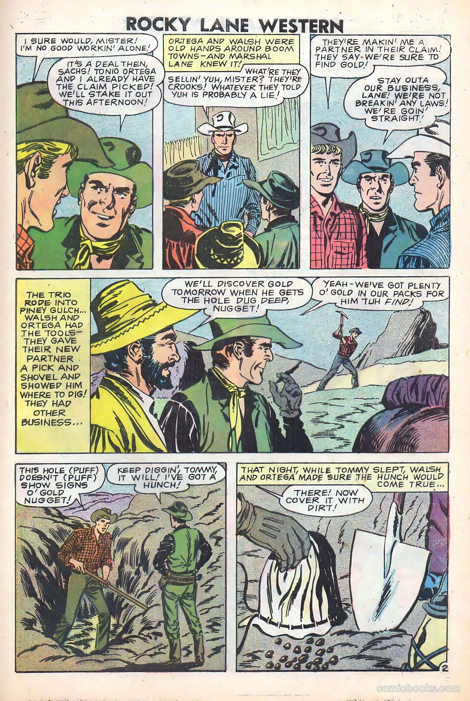 Rocky Lane Western #83 — page 29 of 36