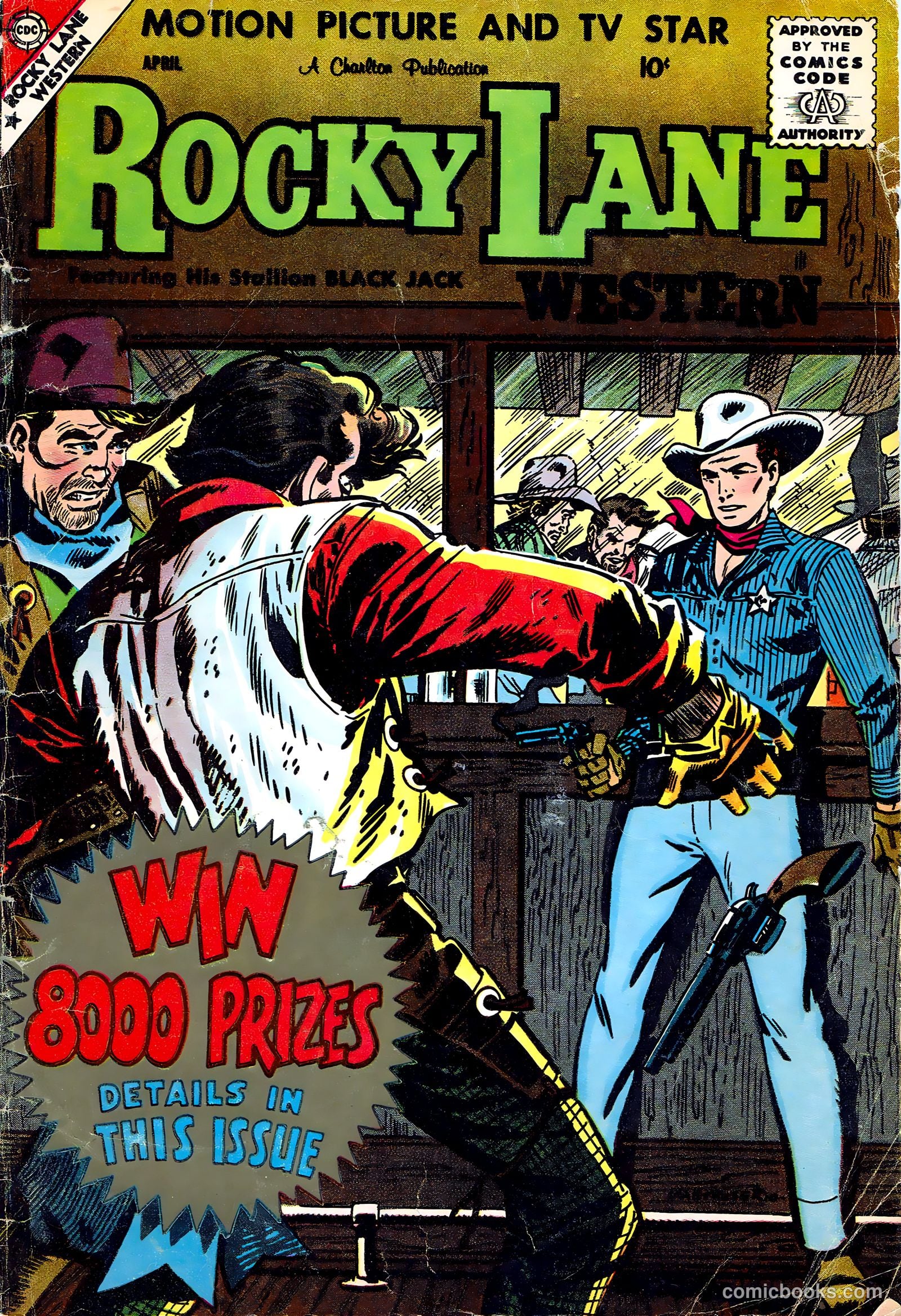 Rocky Lane Western #84 — page 1 of 35