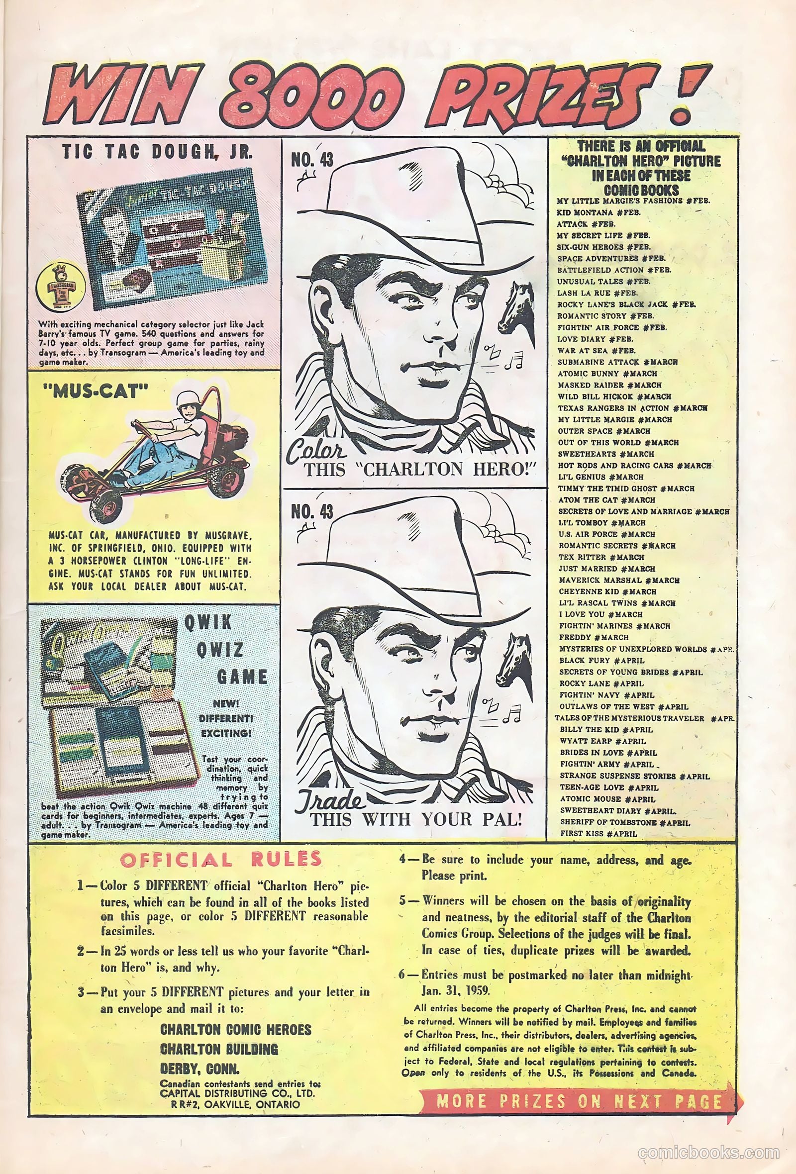 Rocky Lane Western #84 — page 9 of 35