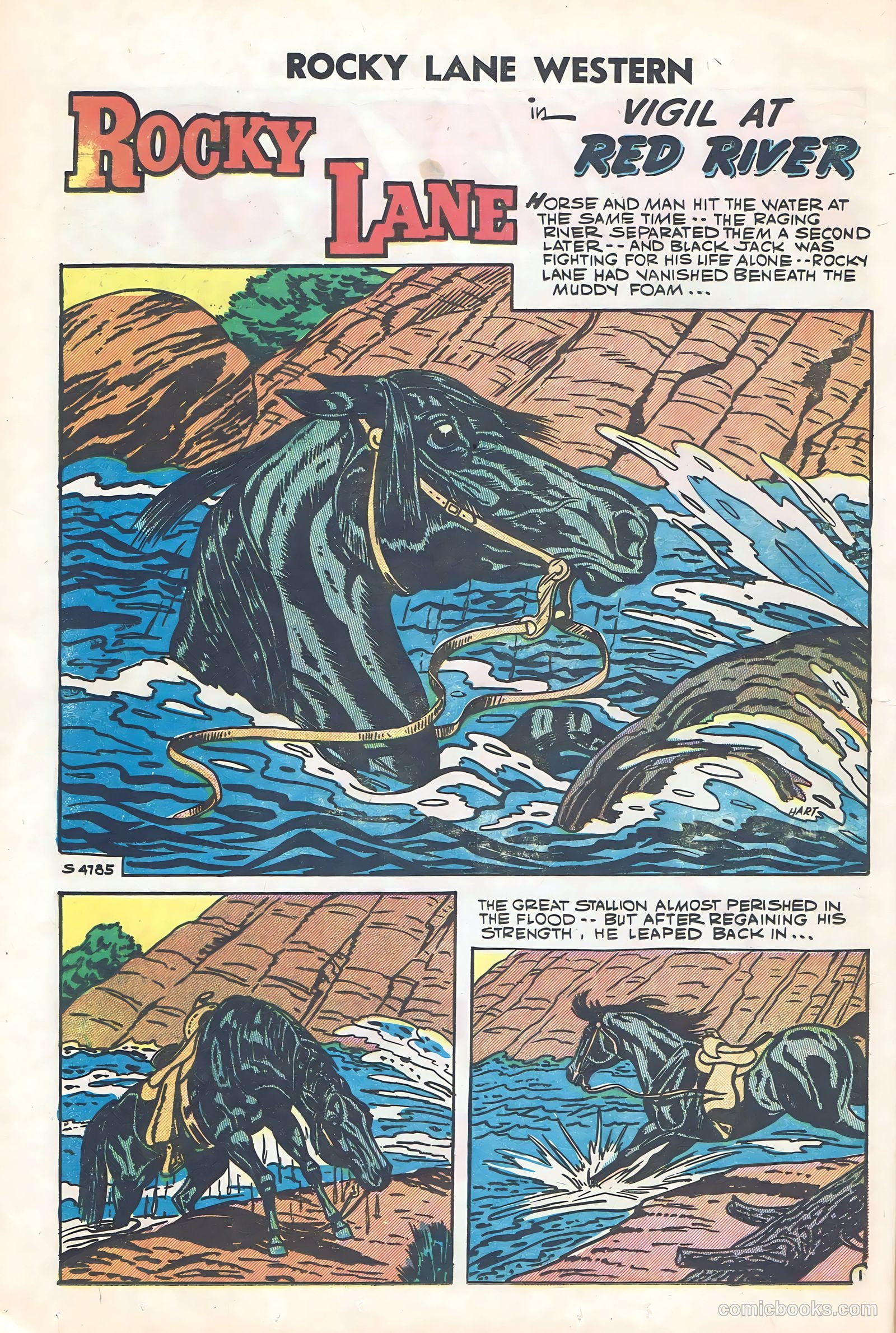 Rocky Lane Western #84 — page 11 of 35