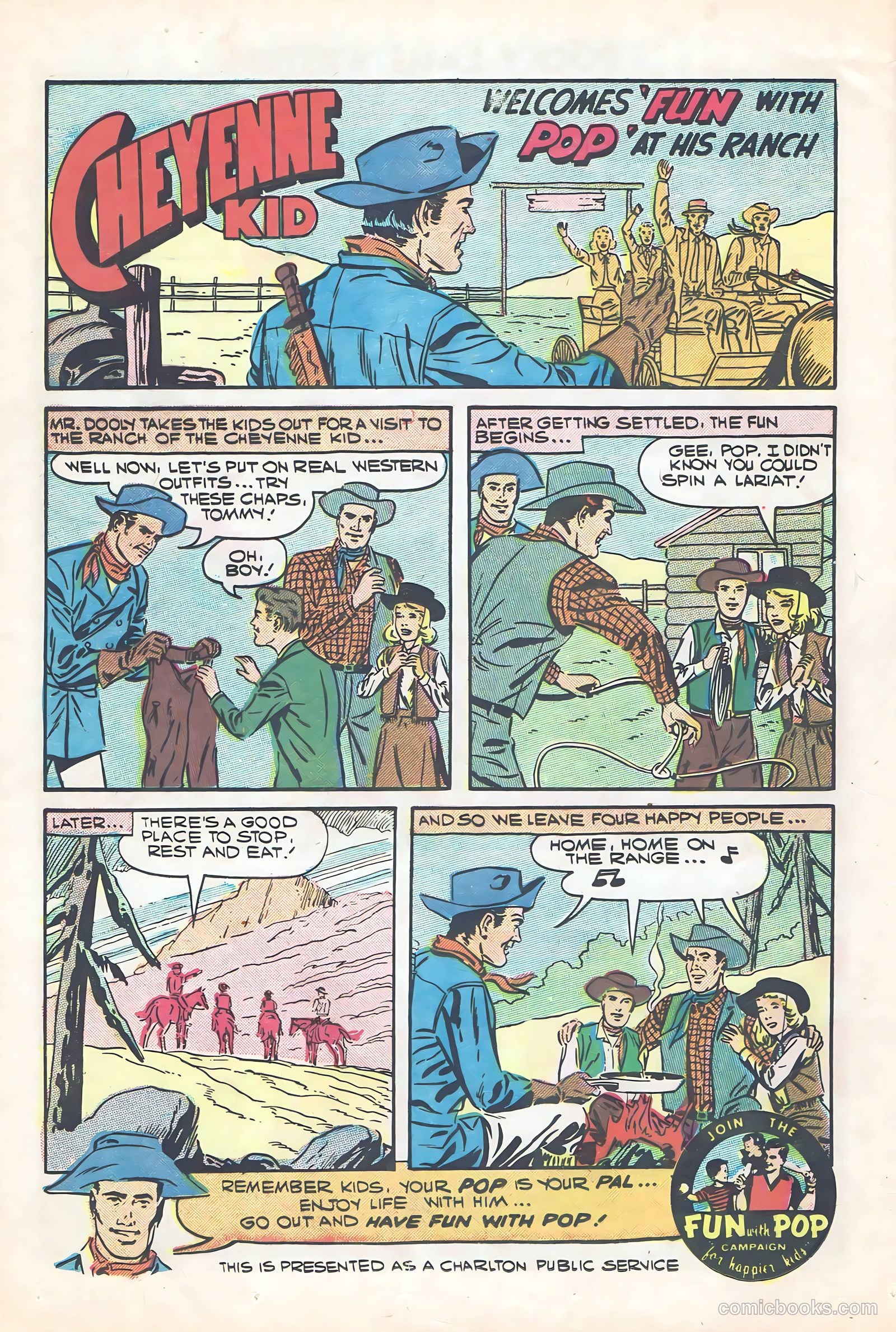 Rocky Lane Western #84 — page 23 of 35