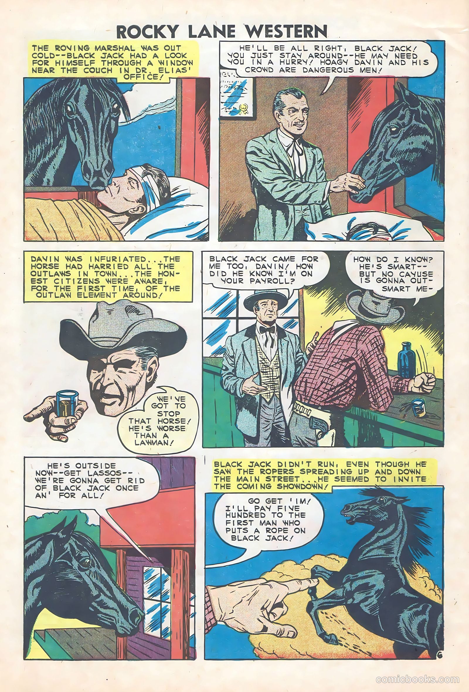Rocky Lane Western #84 — page 29 of 35