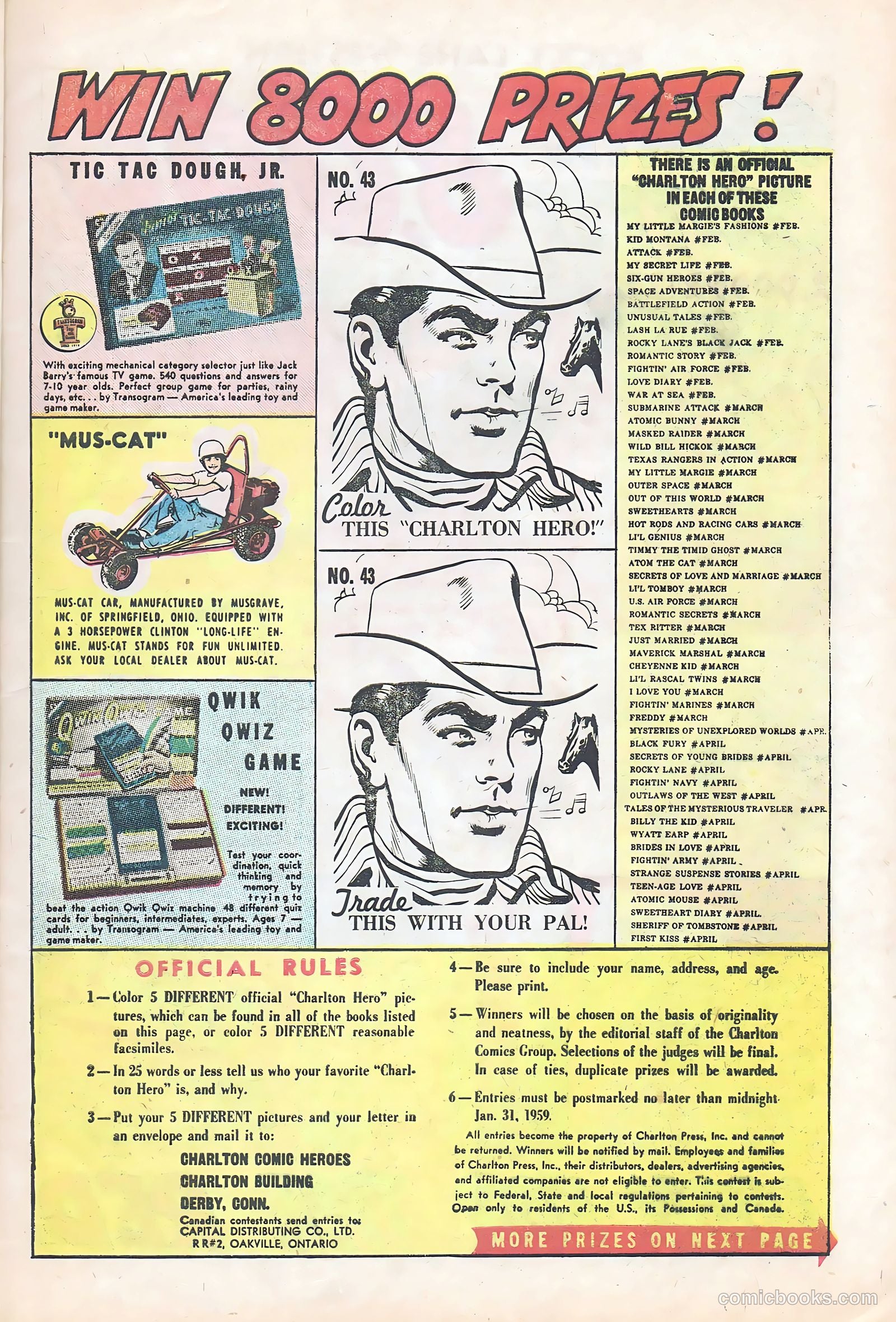 Rocky Lane Western #84 — page 9 of 35