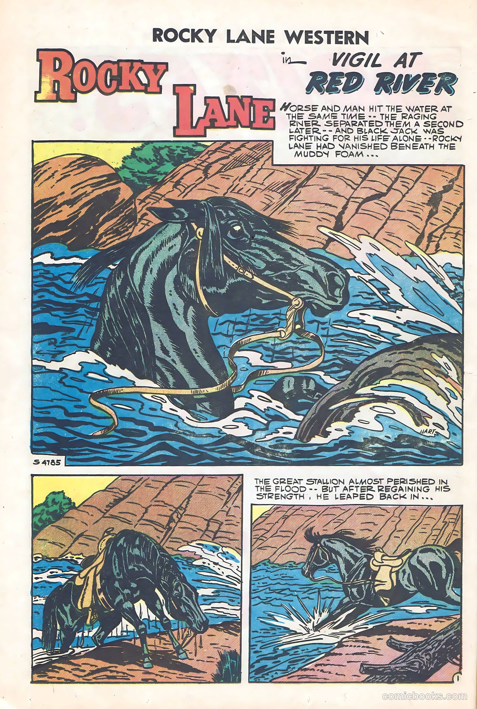 Rocky Lane Western #84 — page 11 of 35