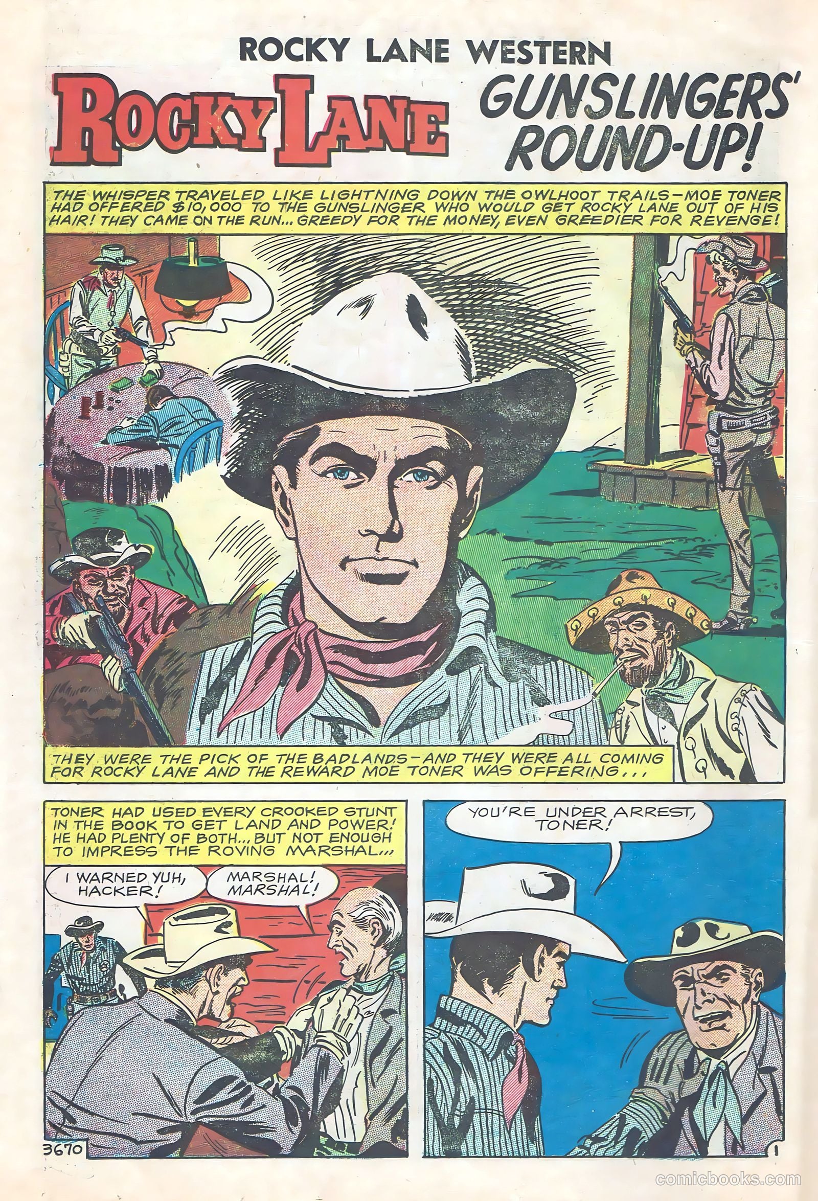 Rocky Lane Western #84 — page 17 of 35