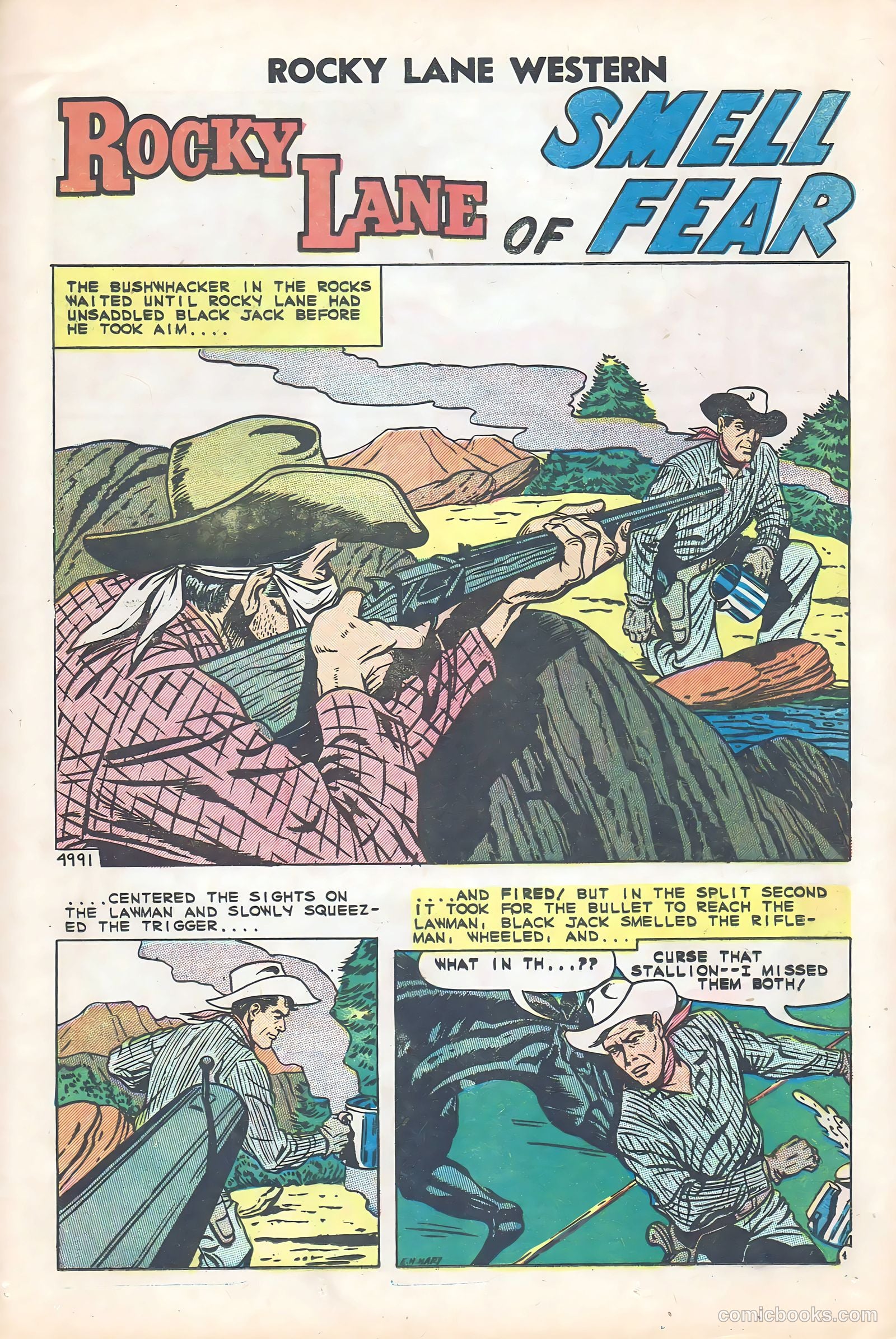 Rocky Lane Western #84 — page 24 of 35