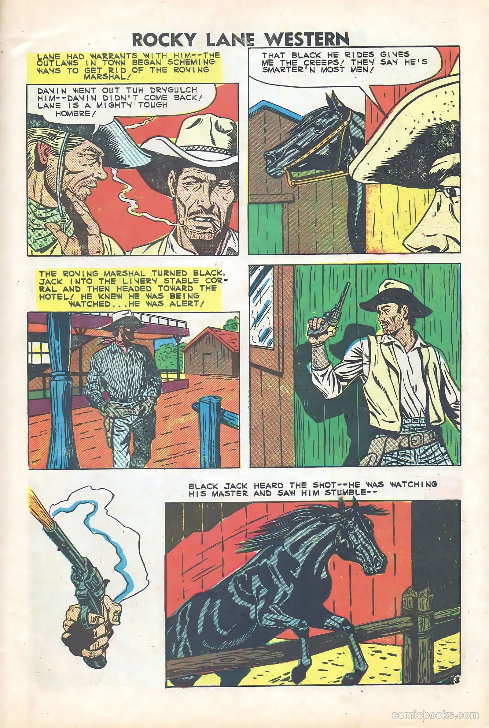 Rocky Lane Western #84 — page 26 of 35