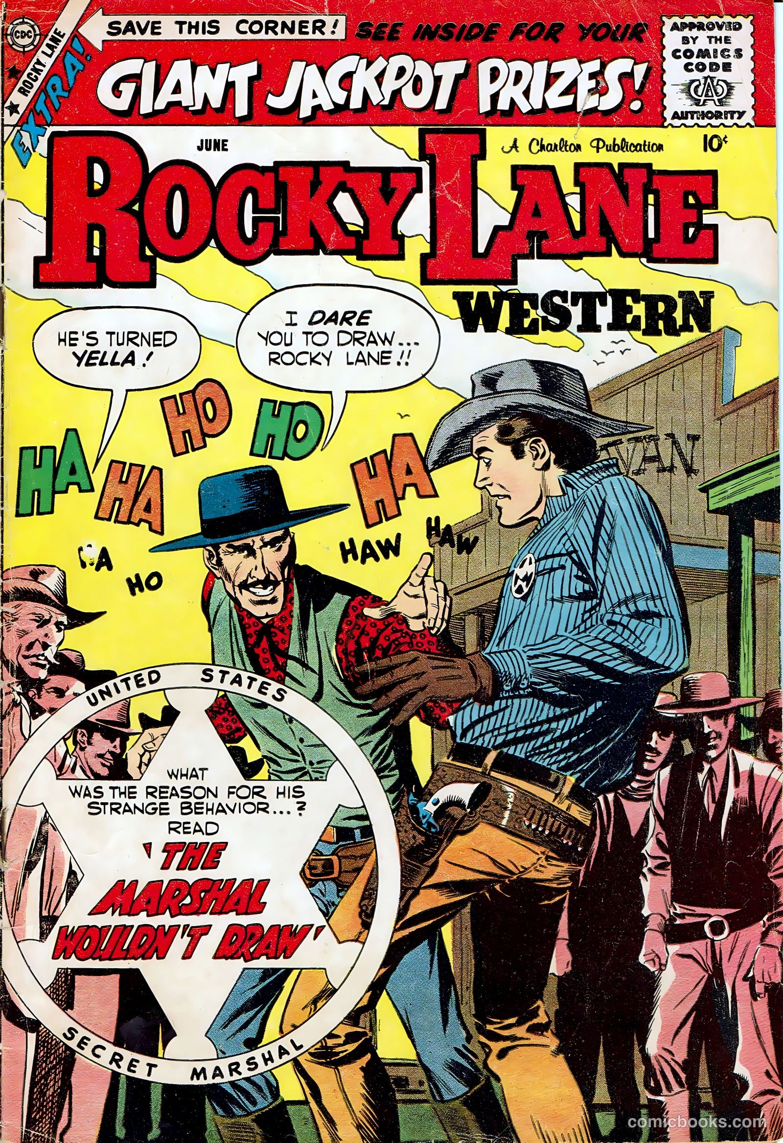 Rocky Lane Western #85 — page 1 of 36