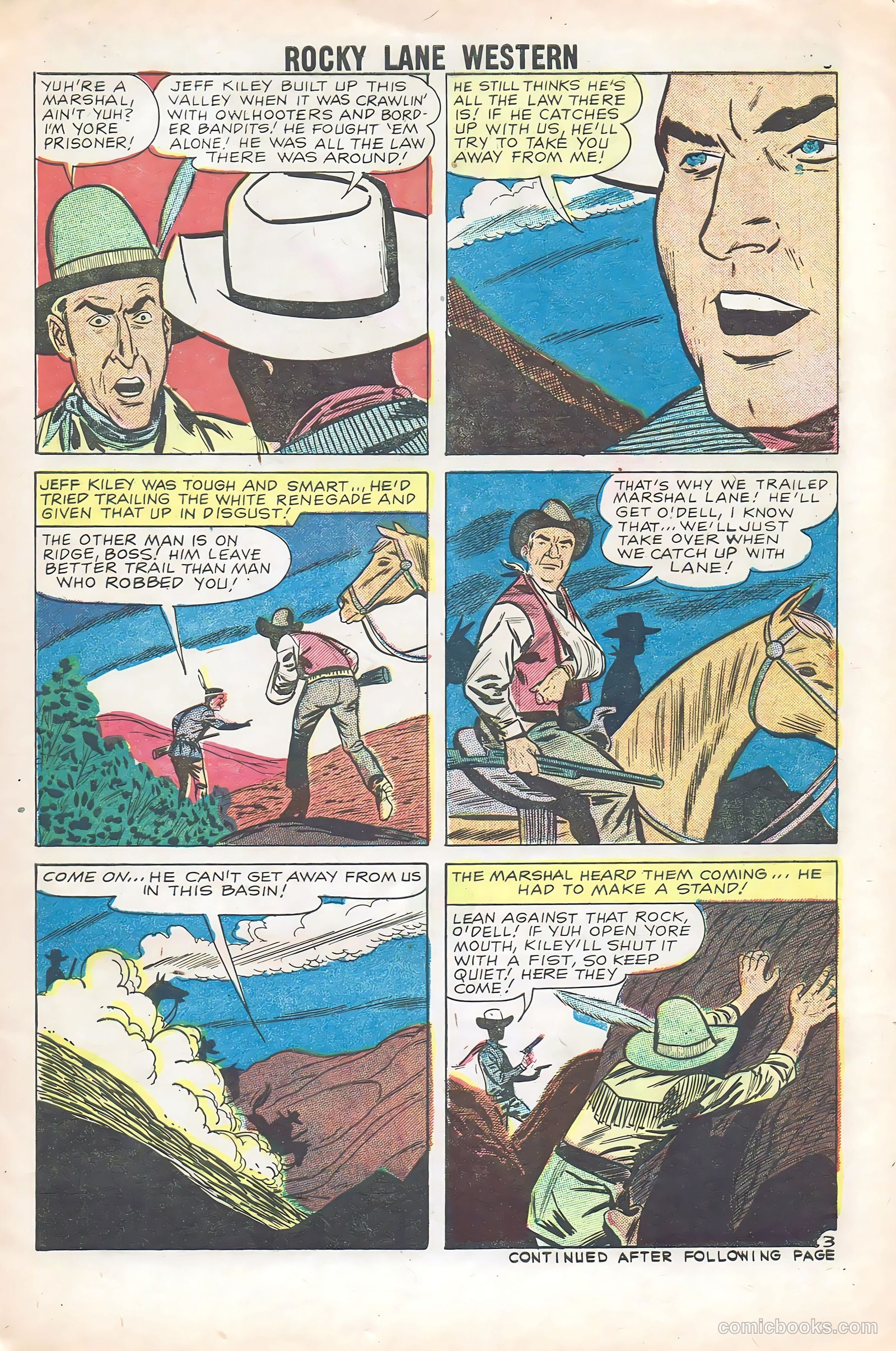 Rocky Lane Western #85 — page 5 of 36
