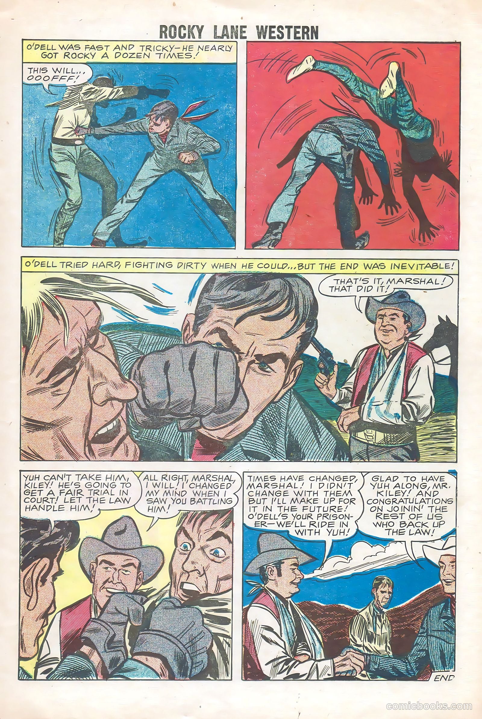 Rocky Lane Western #85 — page 11 of 36