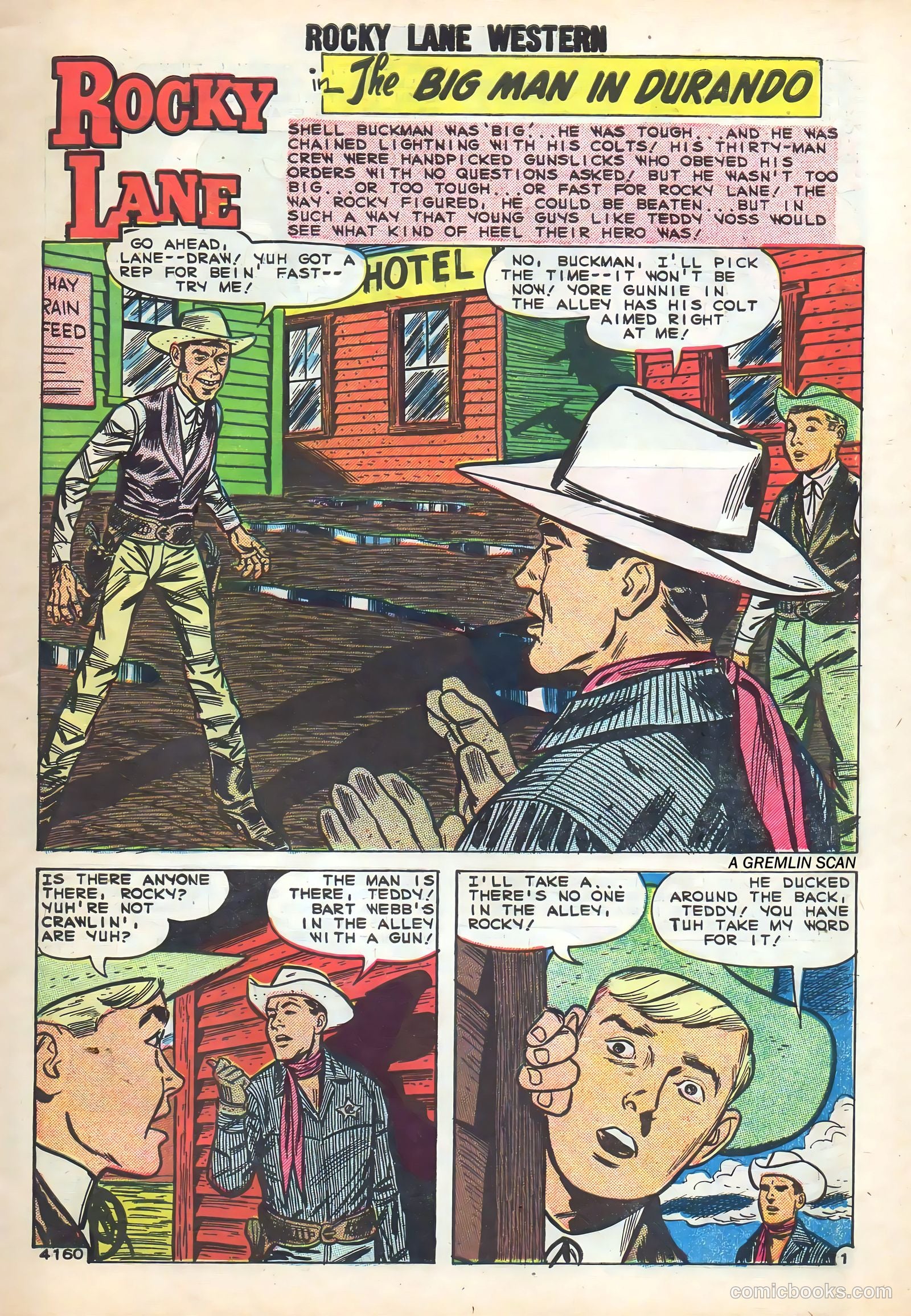 Rocky Lane Western #86 — page 3 of 36