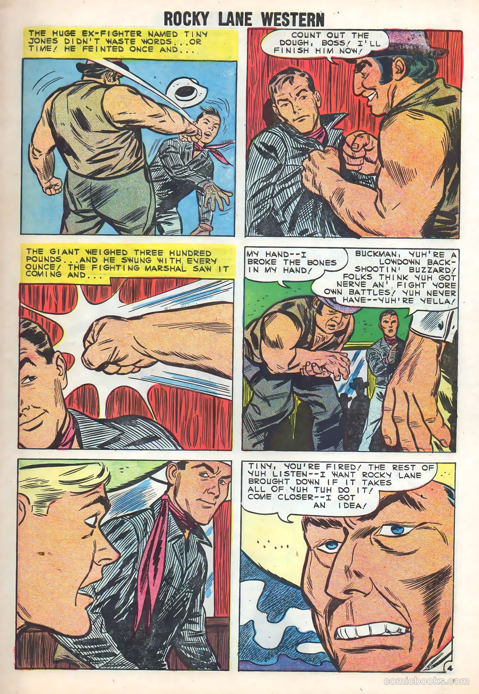 Rocky Lane Western #86 — page 7 of 36