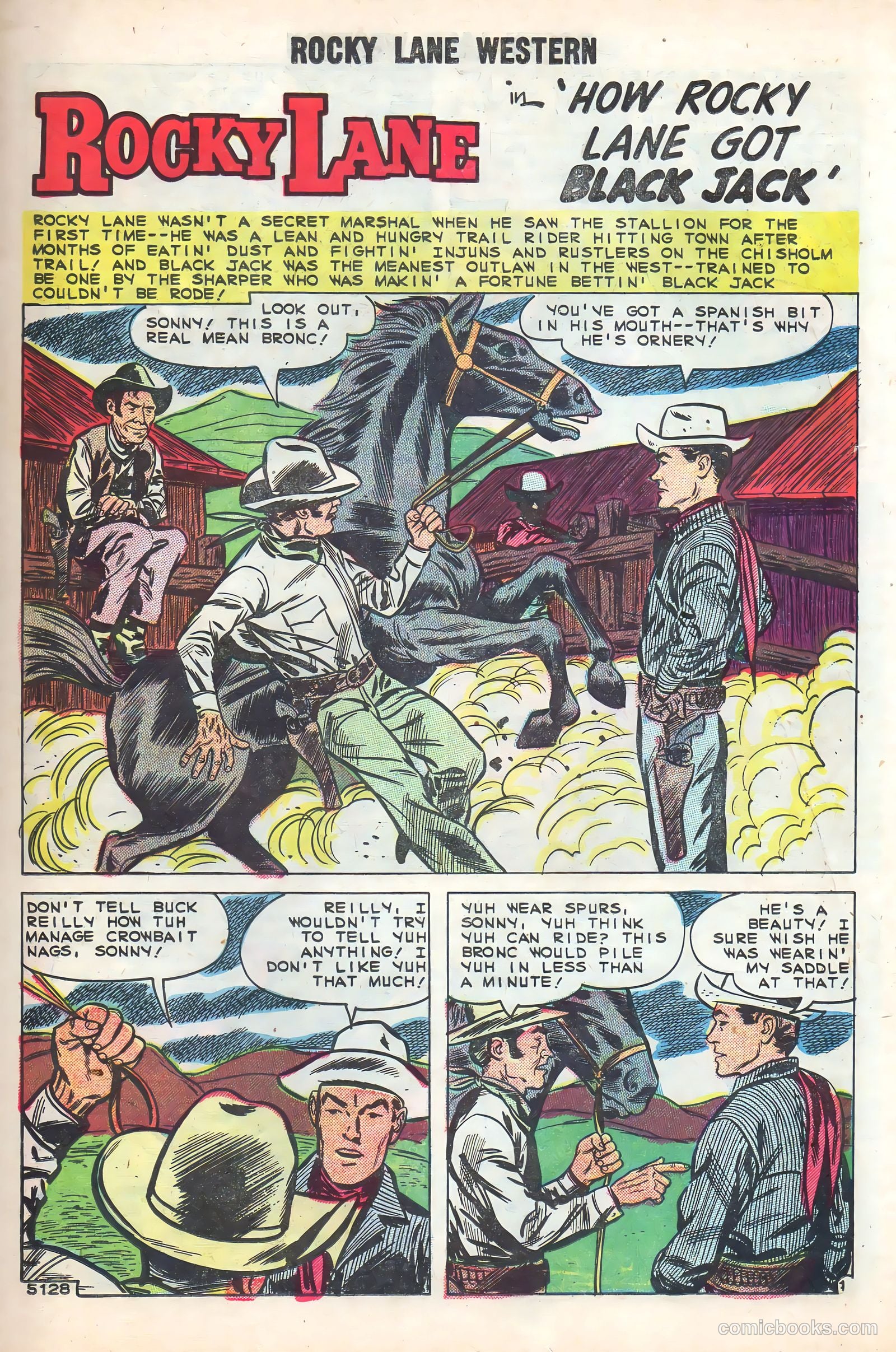 Rocky Lane Western #86 — page 11 of 36