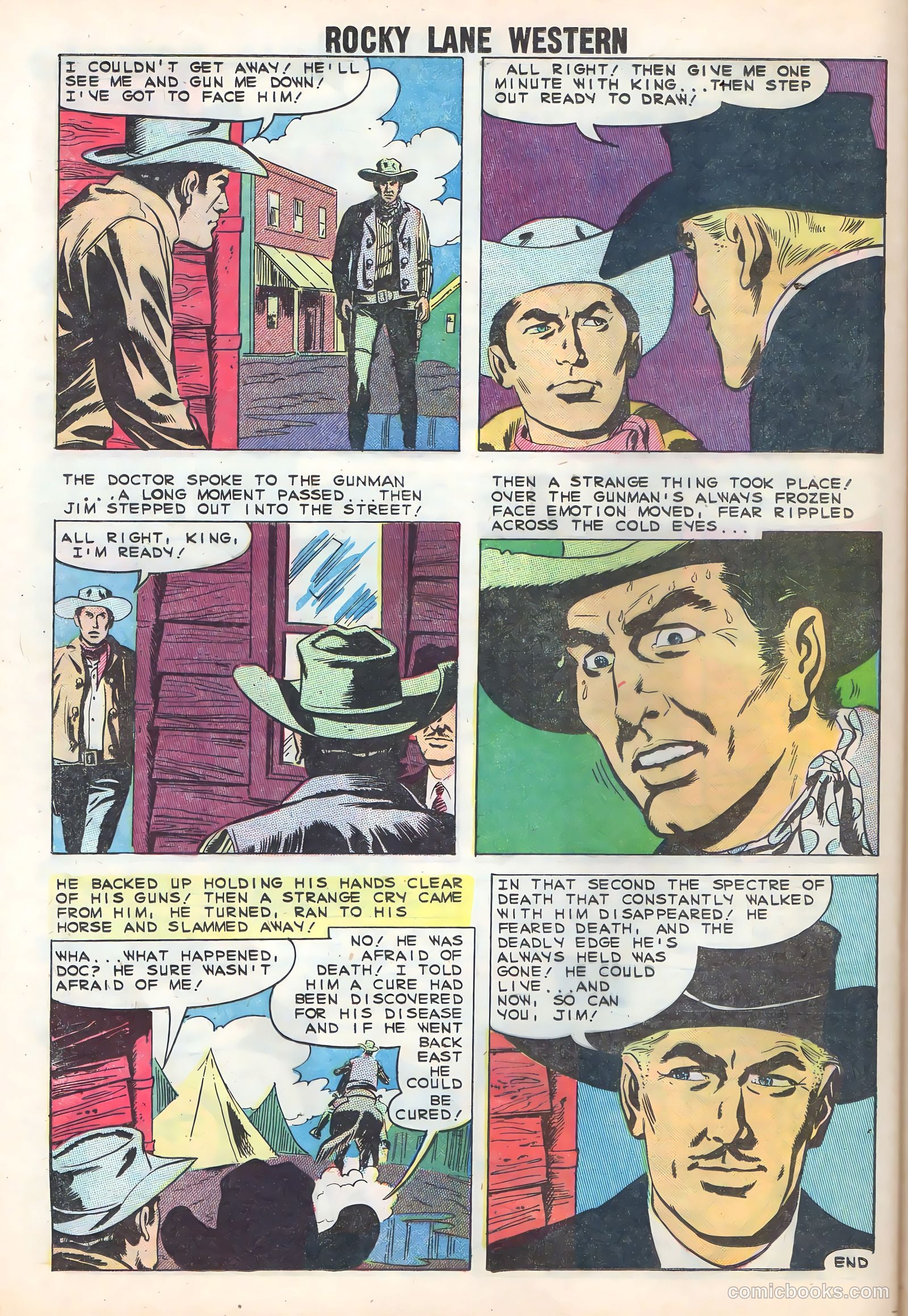 Rocky Lane Western #86 — page 24 of 36