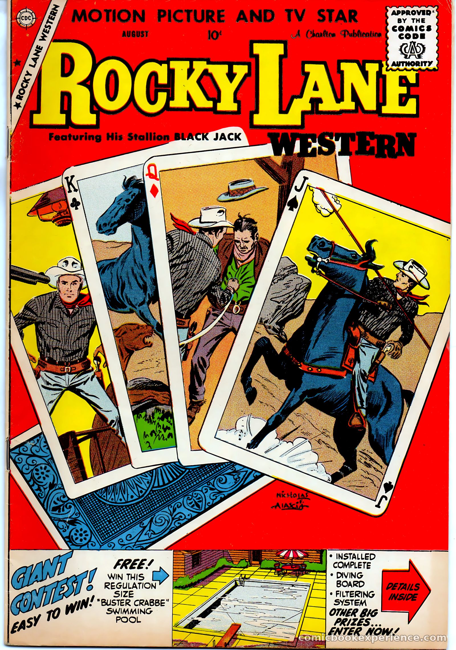 Rocky Lane Western #86 — page 1 of 36