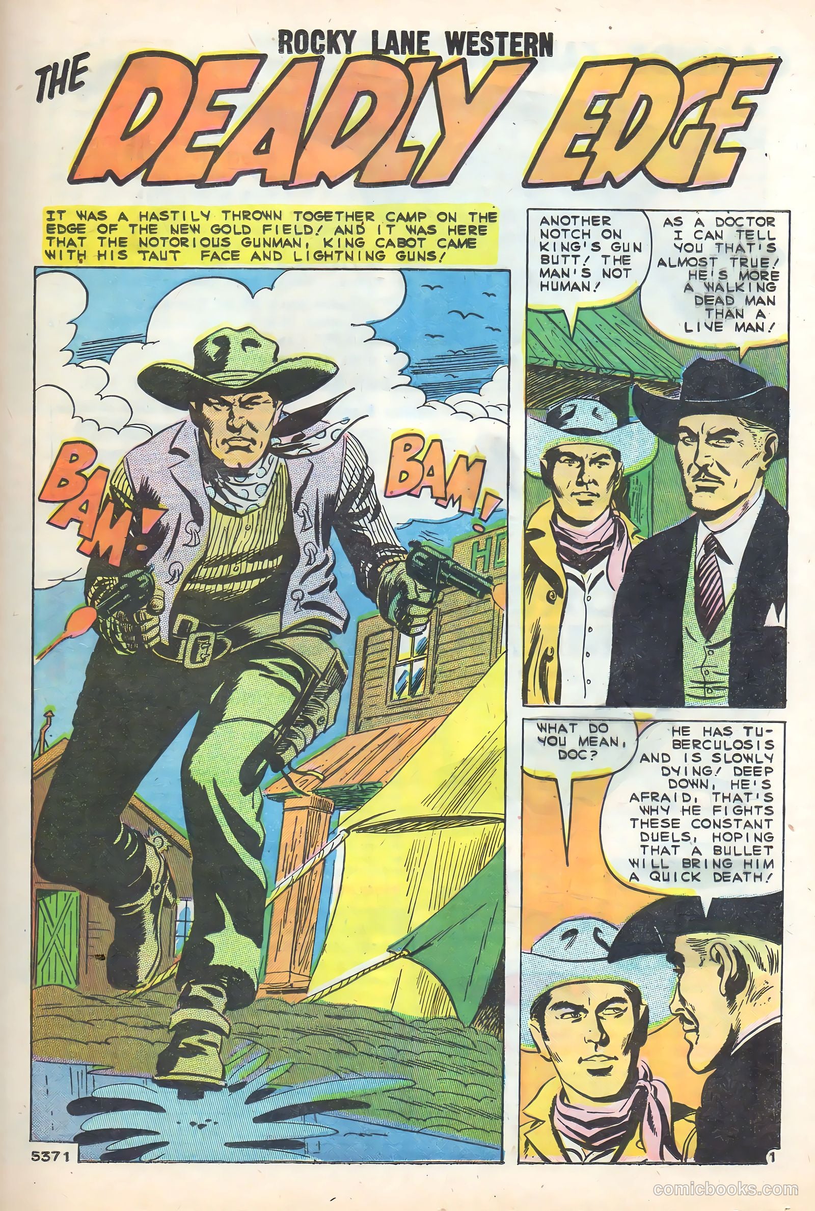 Rocky Lane Western #86 — page 21 of 36