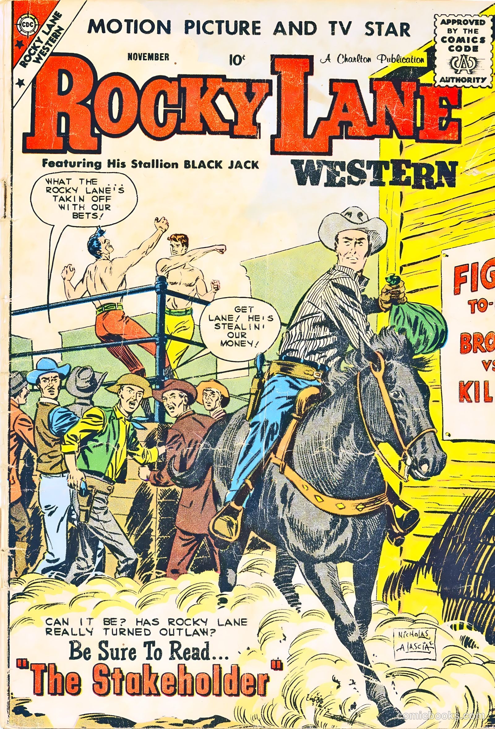 Rocky Lane Western #87 — page 1 of 36