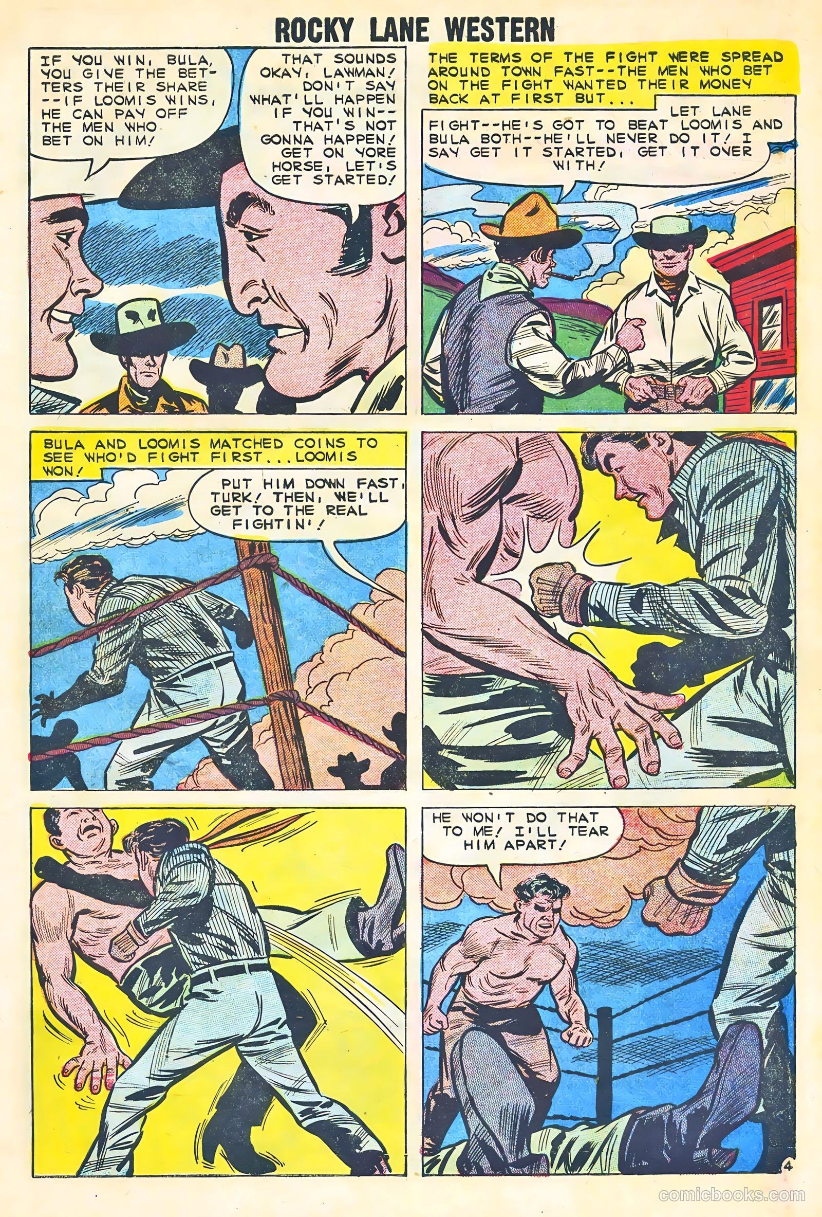 Rocky Lane Western #87 — page 7 of 36
