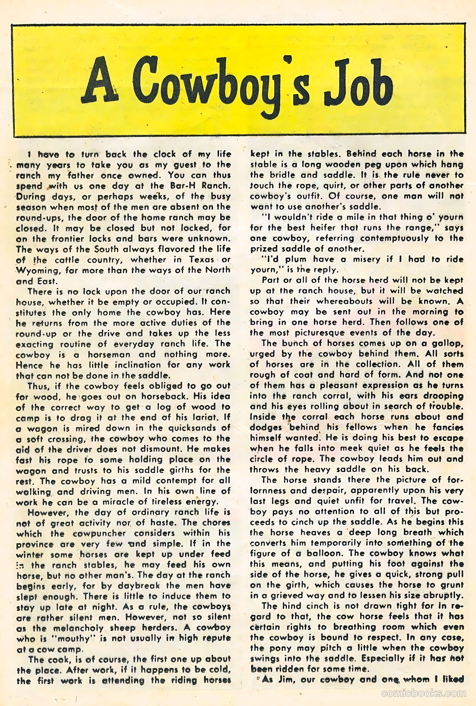 Rocky Lane Western #87 — page 20 of 36