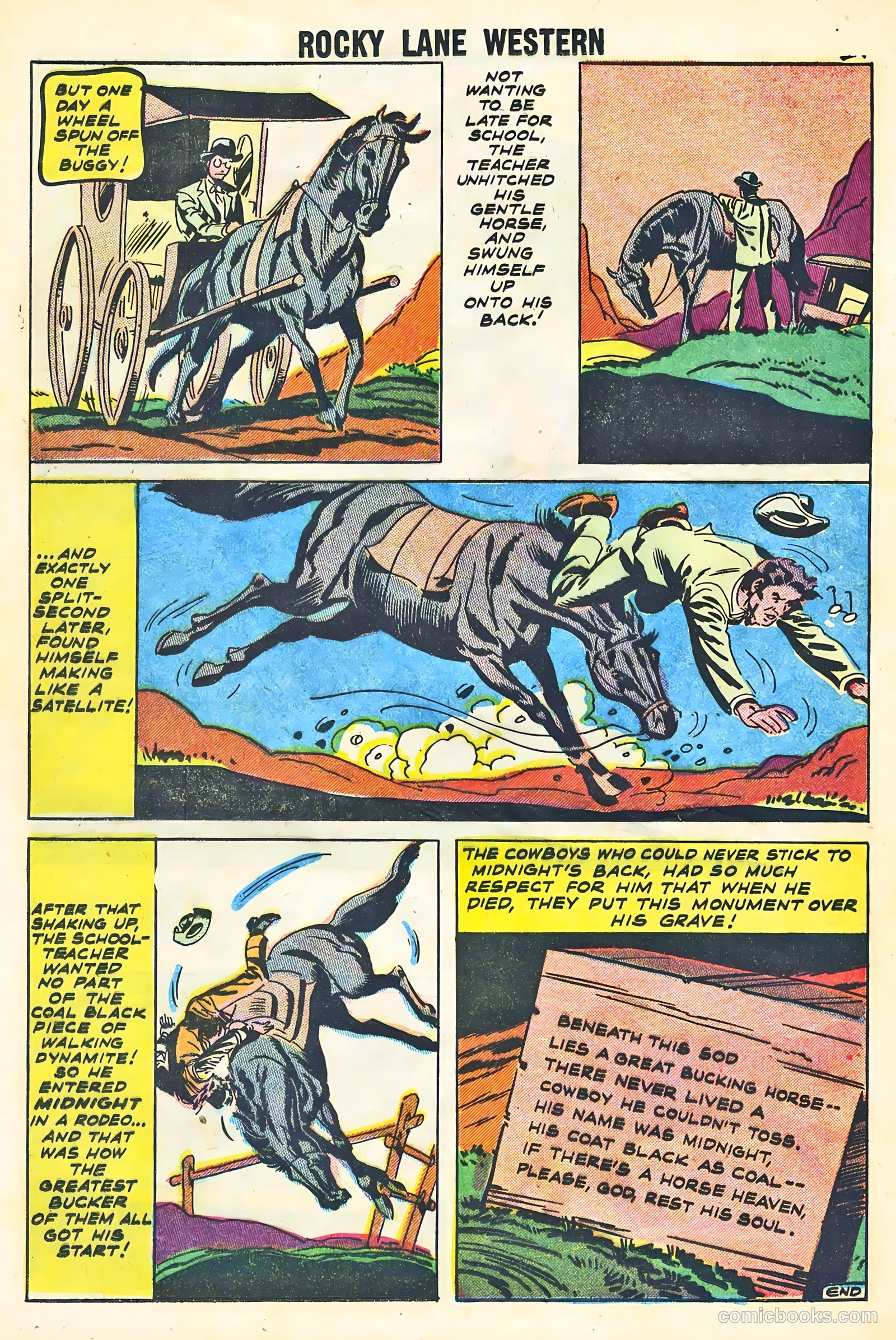 Rocky Lane Western #87 — page 24 of 36