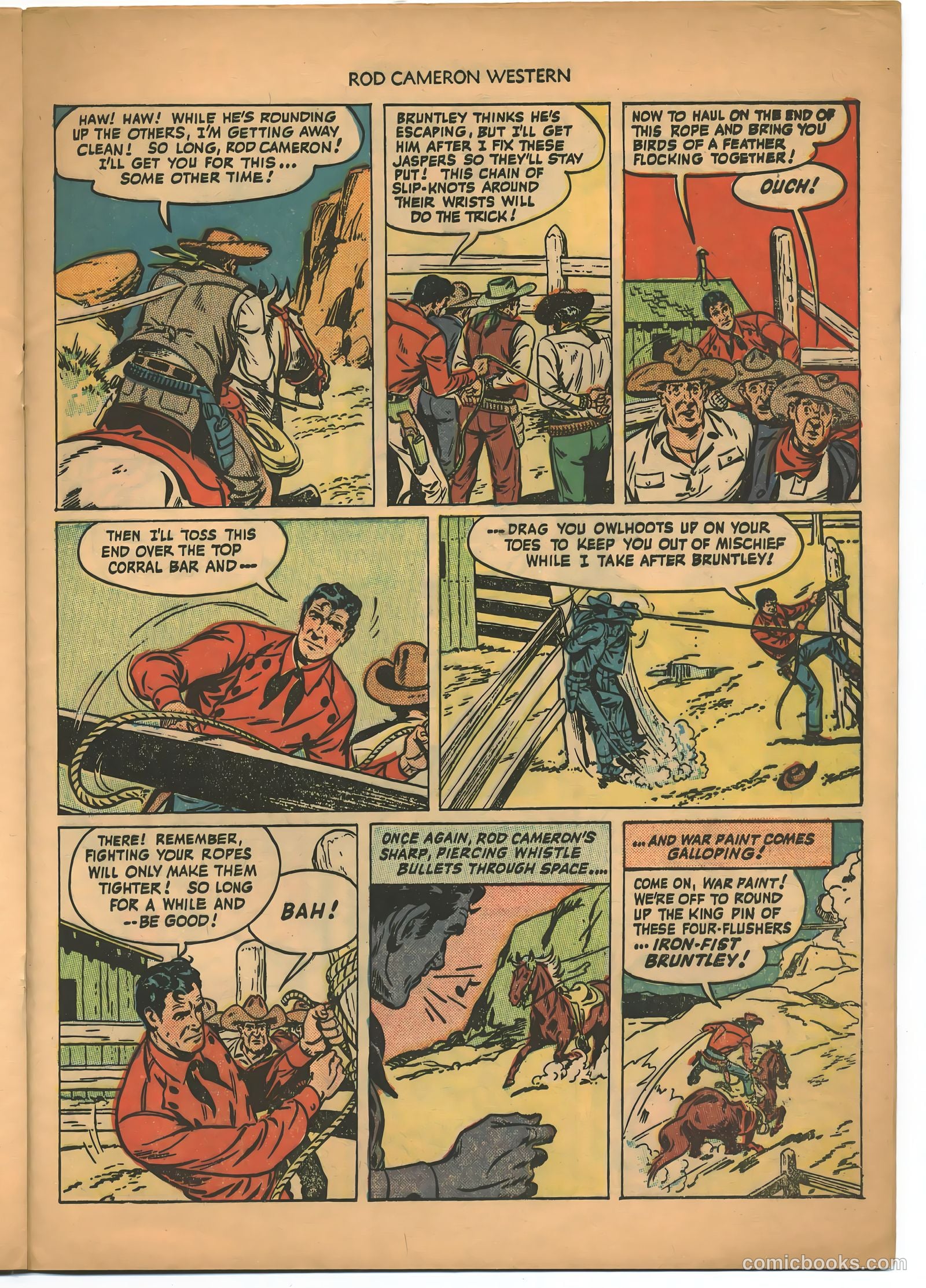 Rod Cameron Western #1 — page 21 of 36