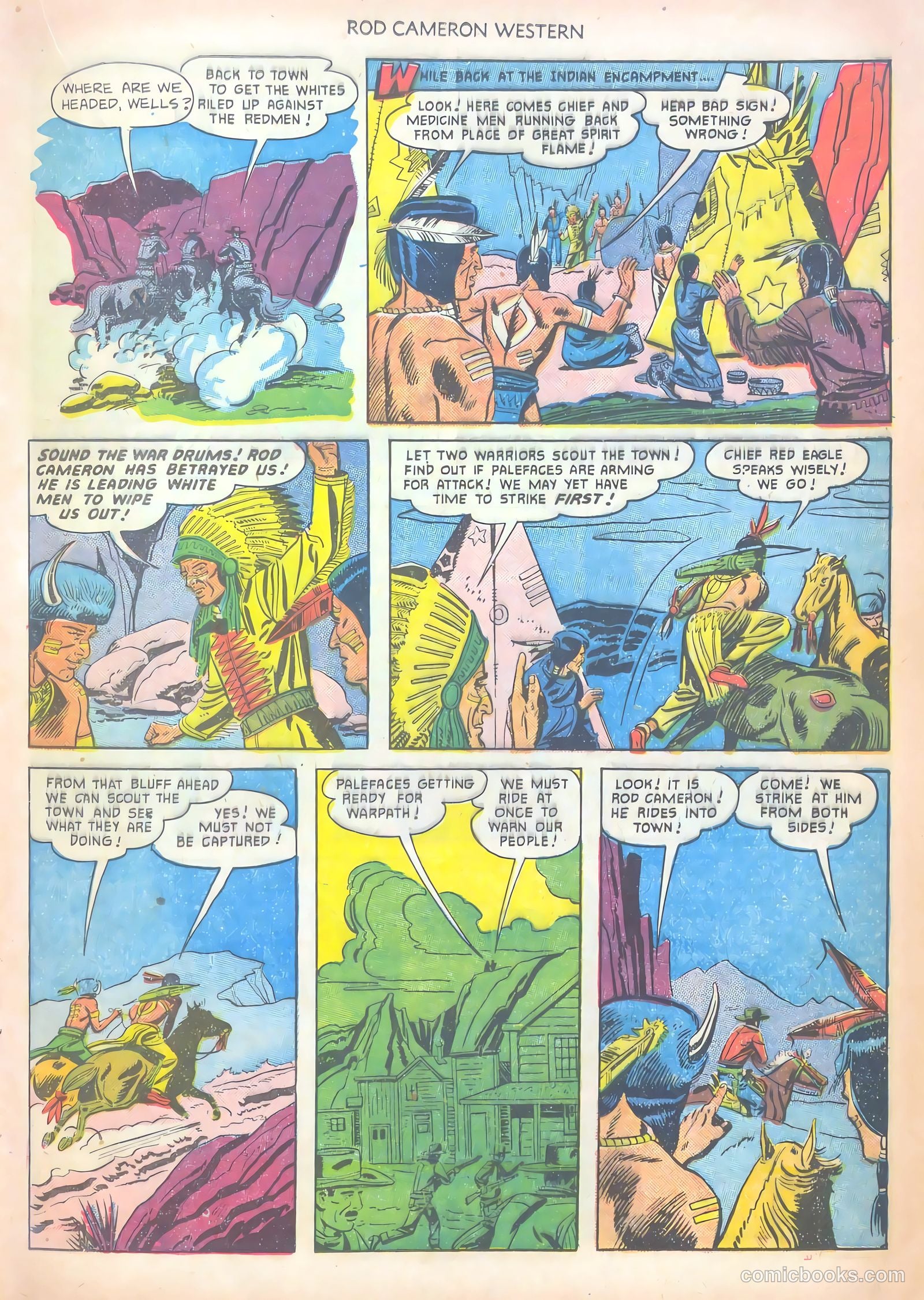 Rod Cameron Western #10 — page 17 of 36