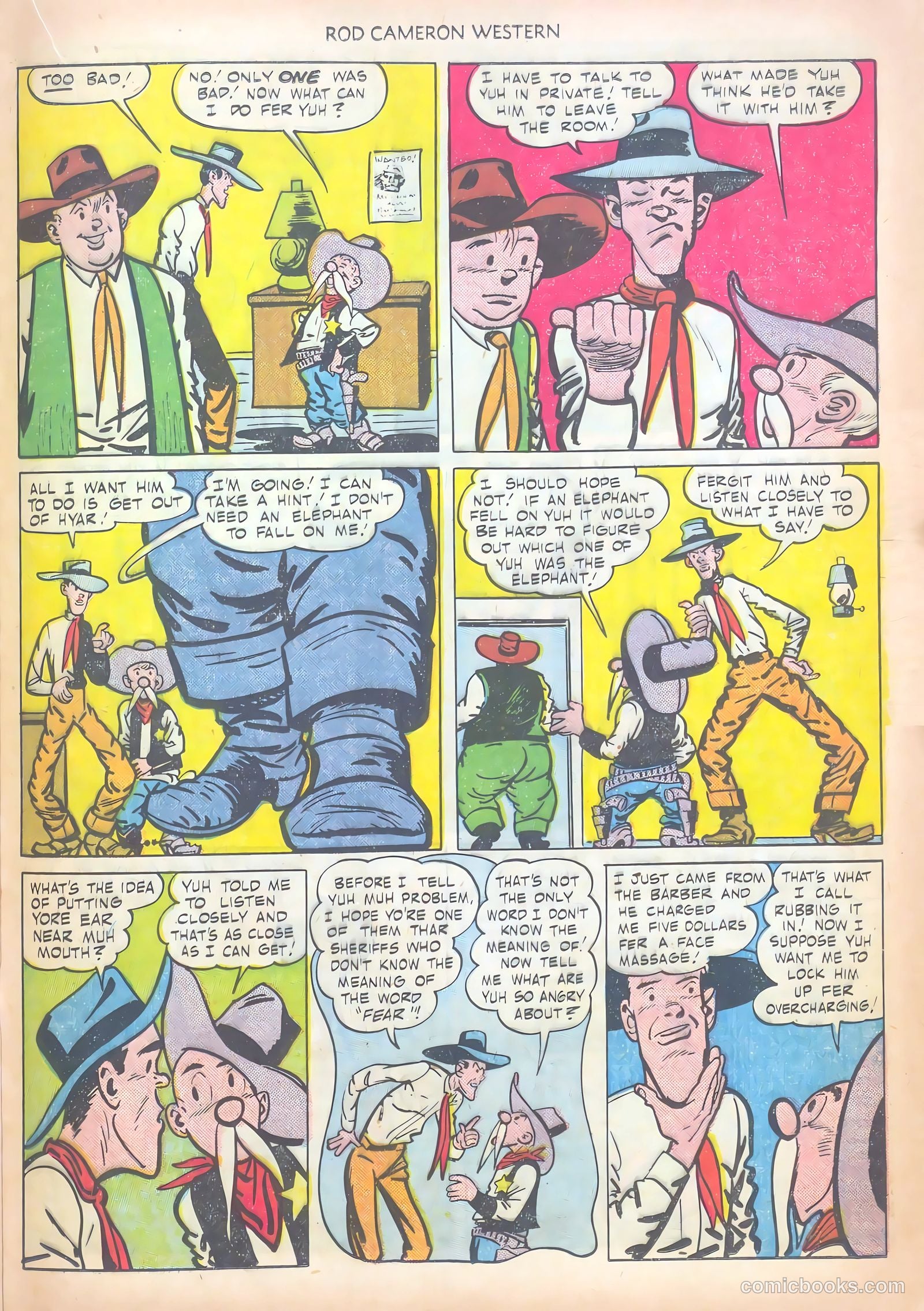 Rod Cameron Western #10 — page 21 of 36