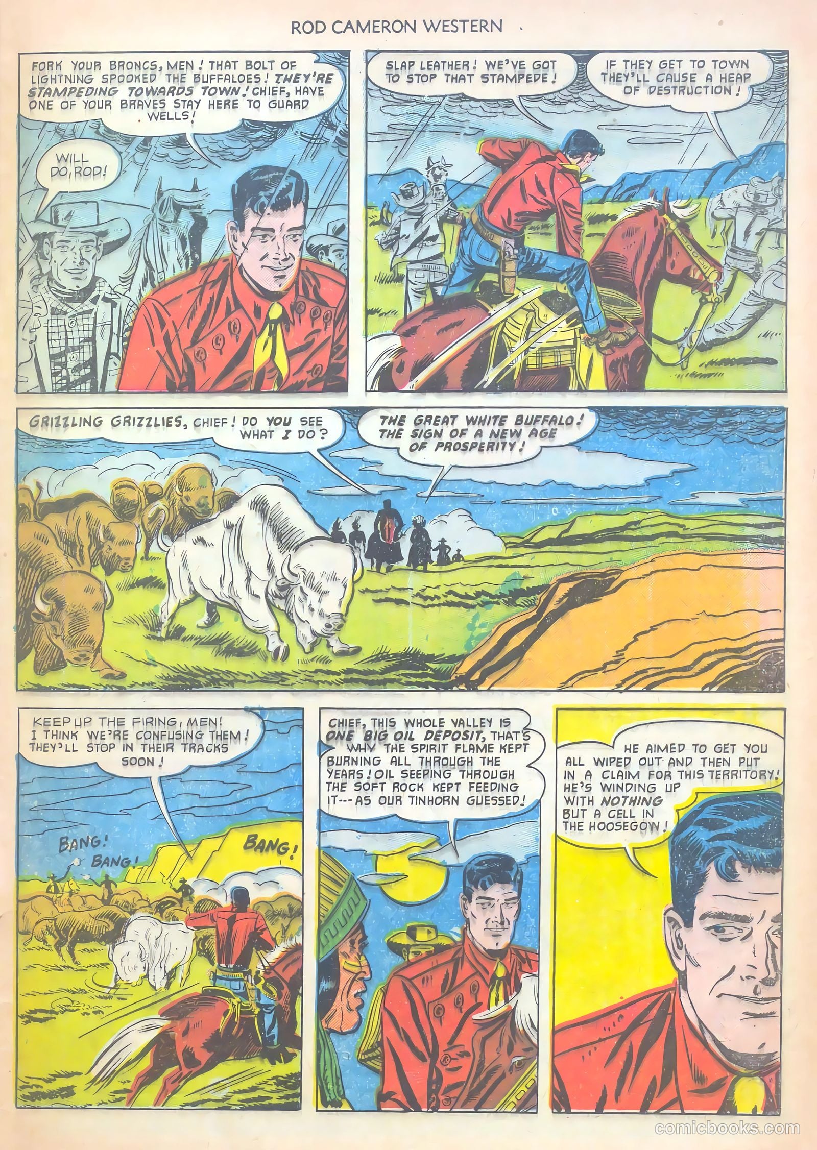Rod Cameron Western #10 — page 33 of 36