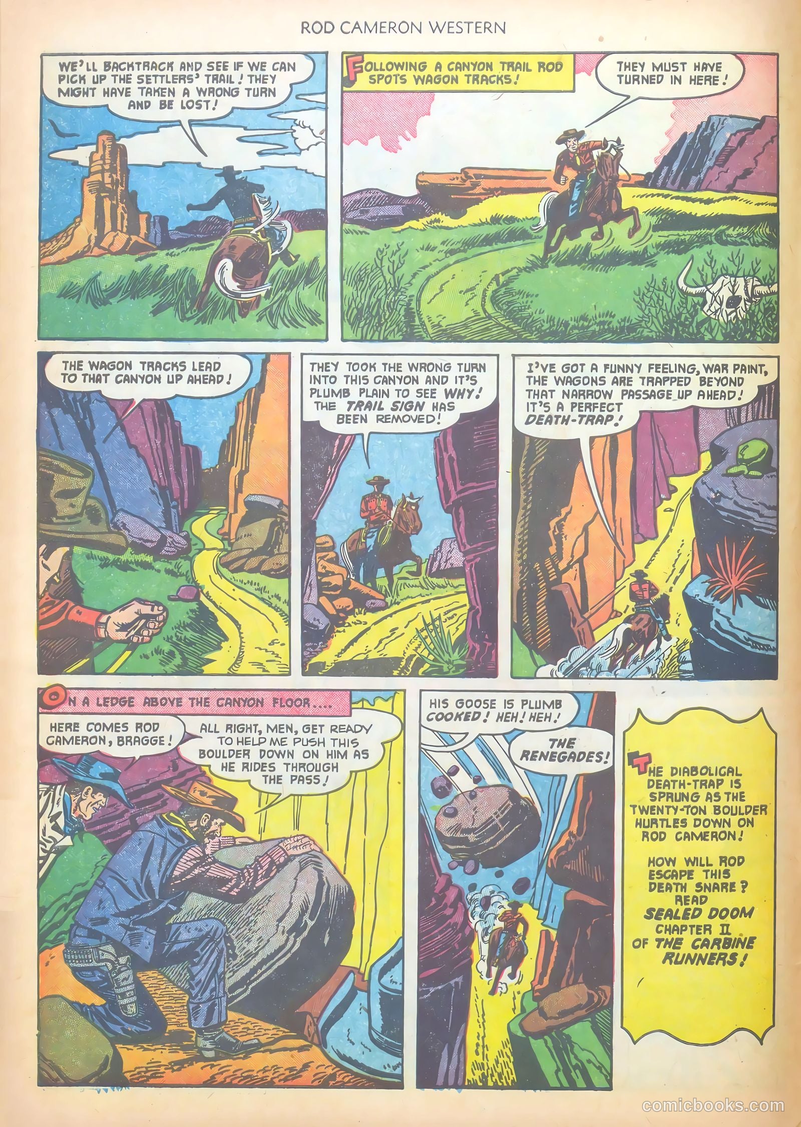 Rod Cameron Western #12 — page 10 of 36
