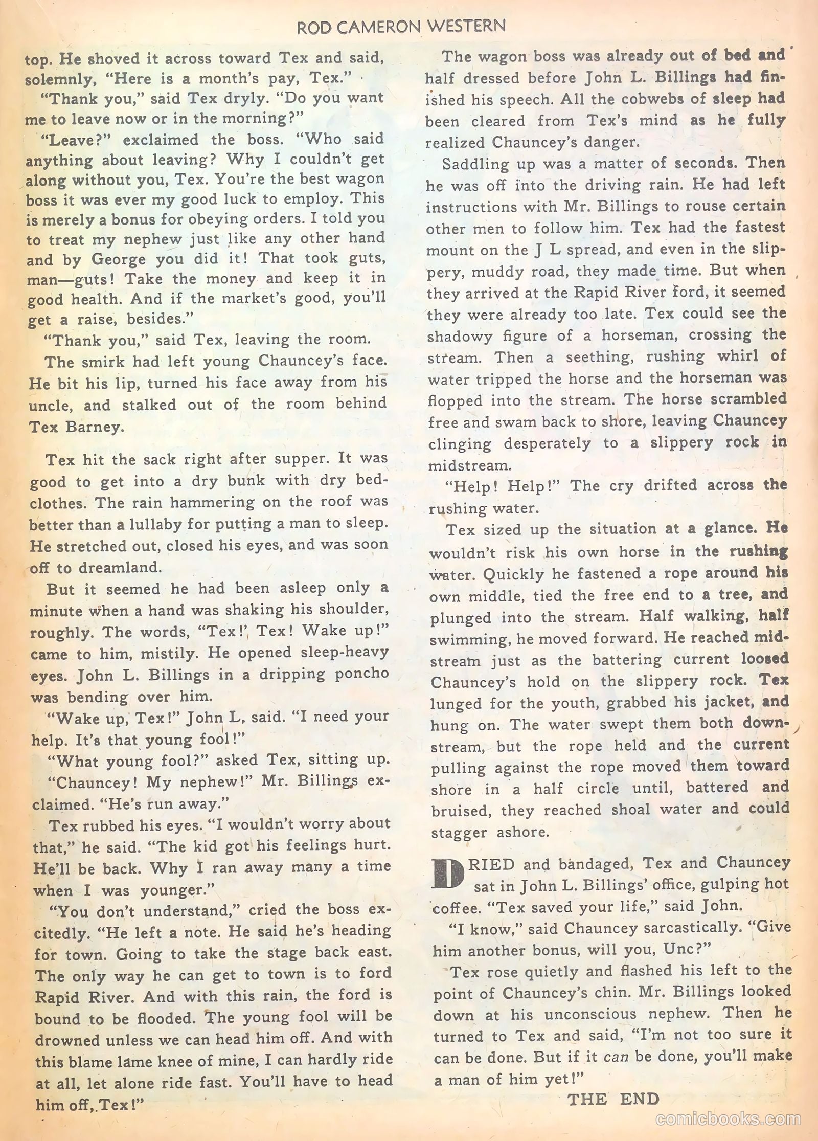 Rod Cameron Western #12 — page 23 of 36