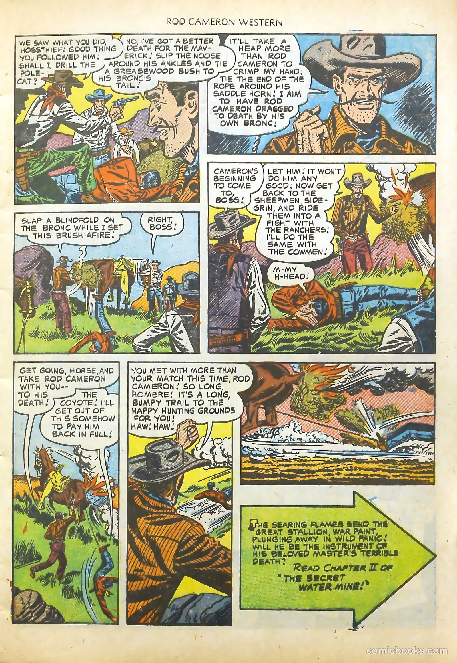 Rod Cameron Western #13 — page 9 of 36