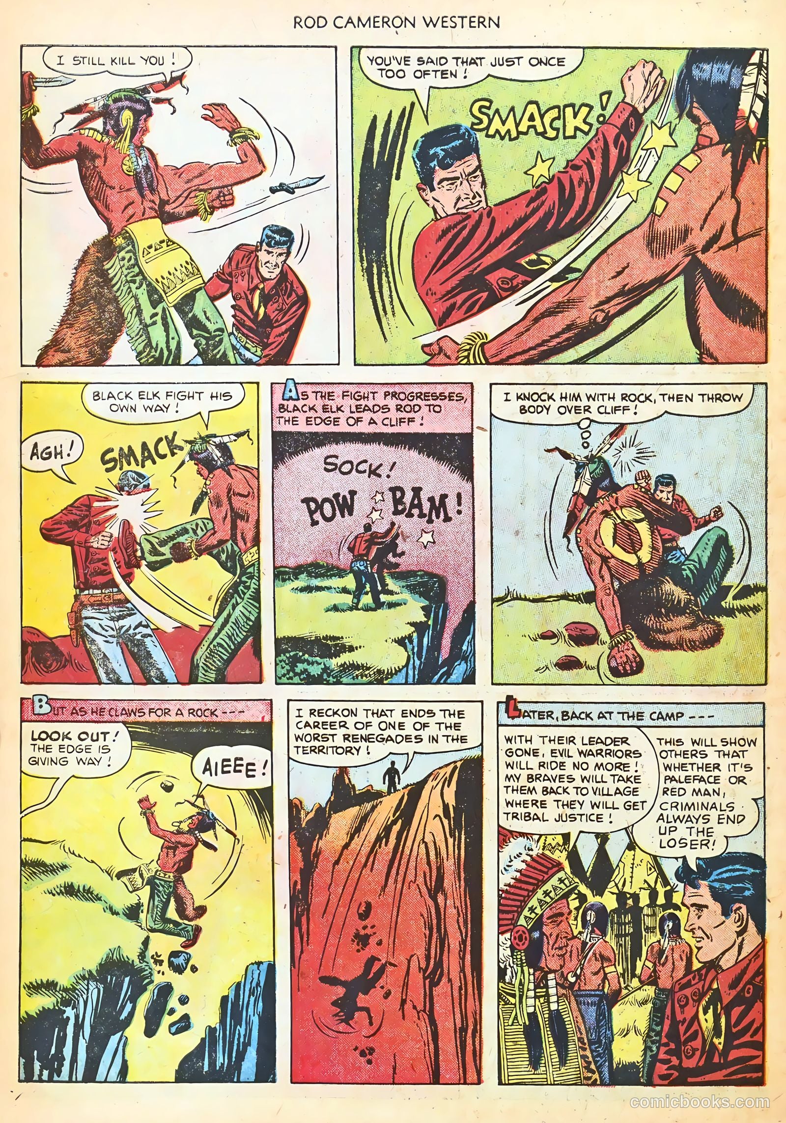 Rod Cameron Western #15 — page 34 of 36