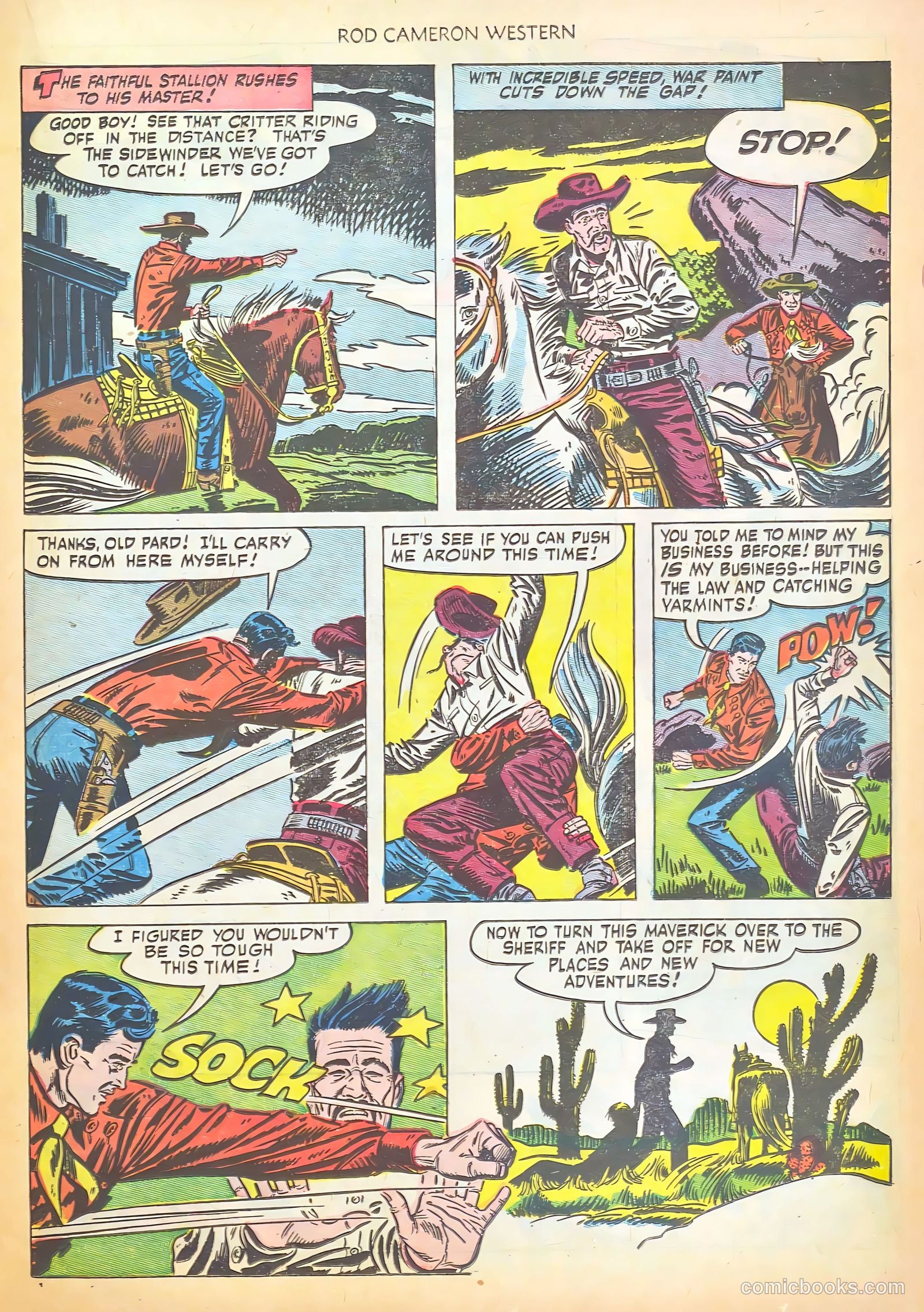 Rod Cameron Western #16 — page 21 of 36