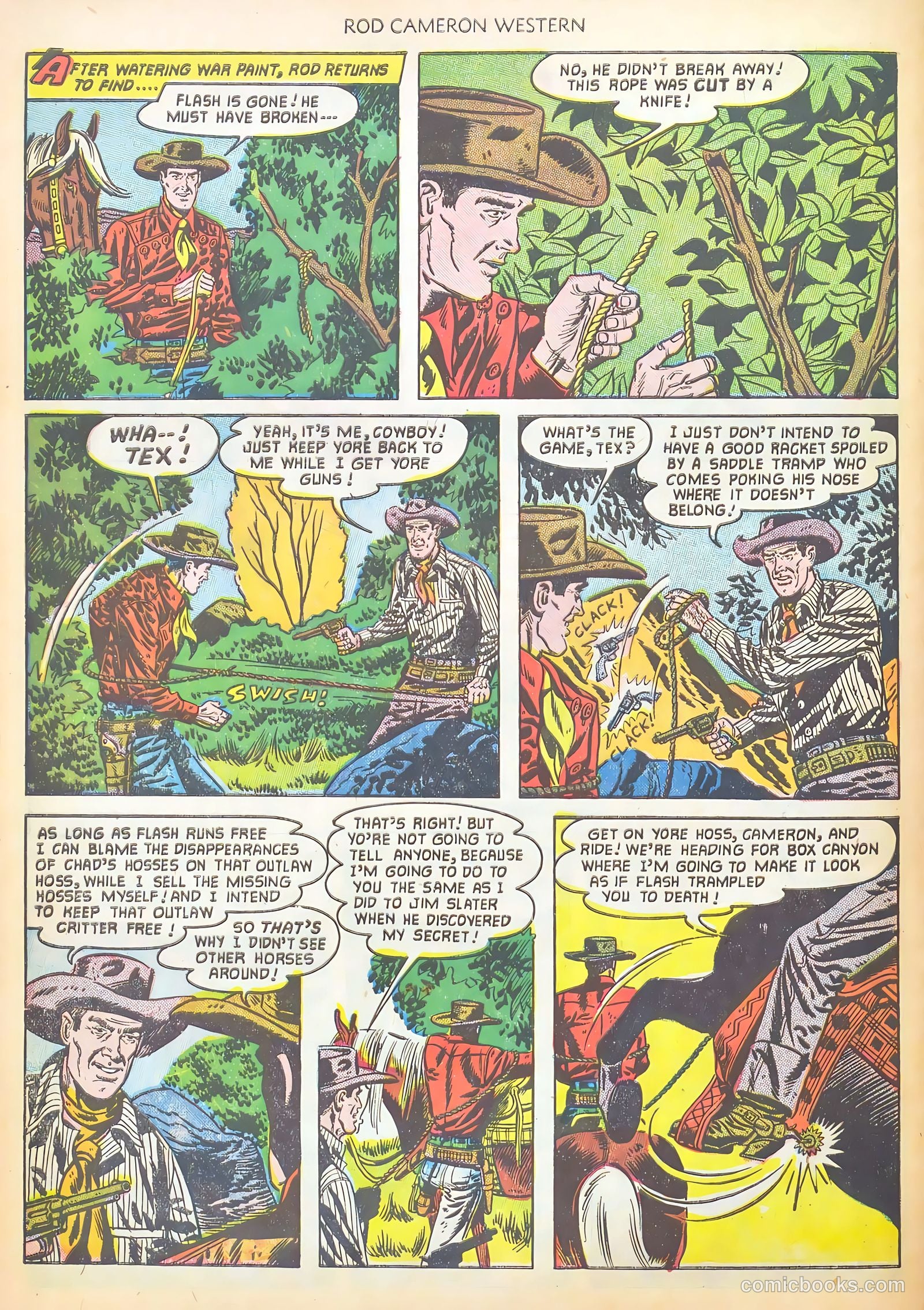 Rod Cameron Western #16 — page 32 of 36