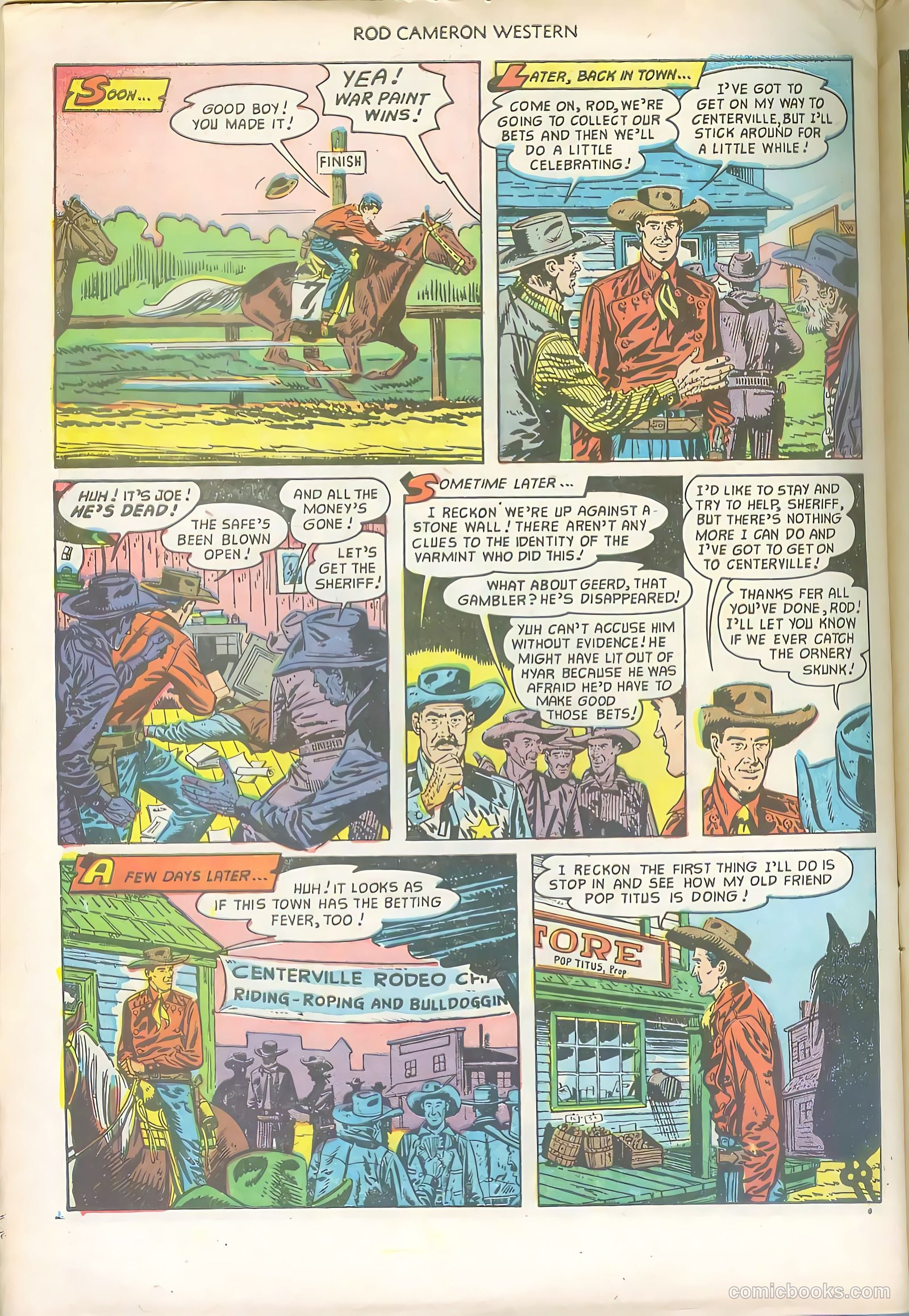 Rod Cameron Western #17 — page 30 of 36