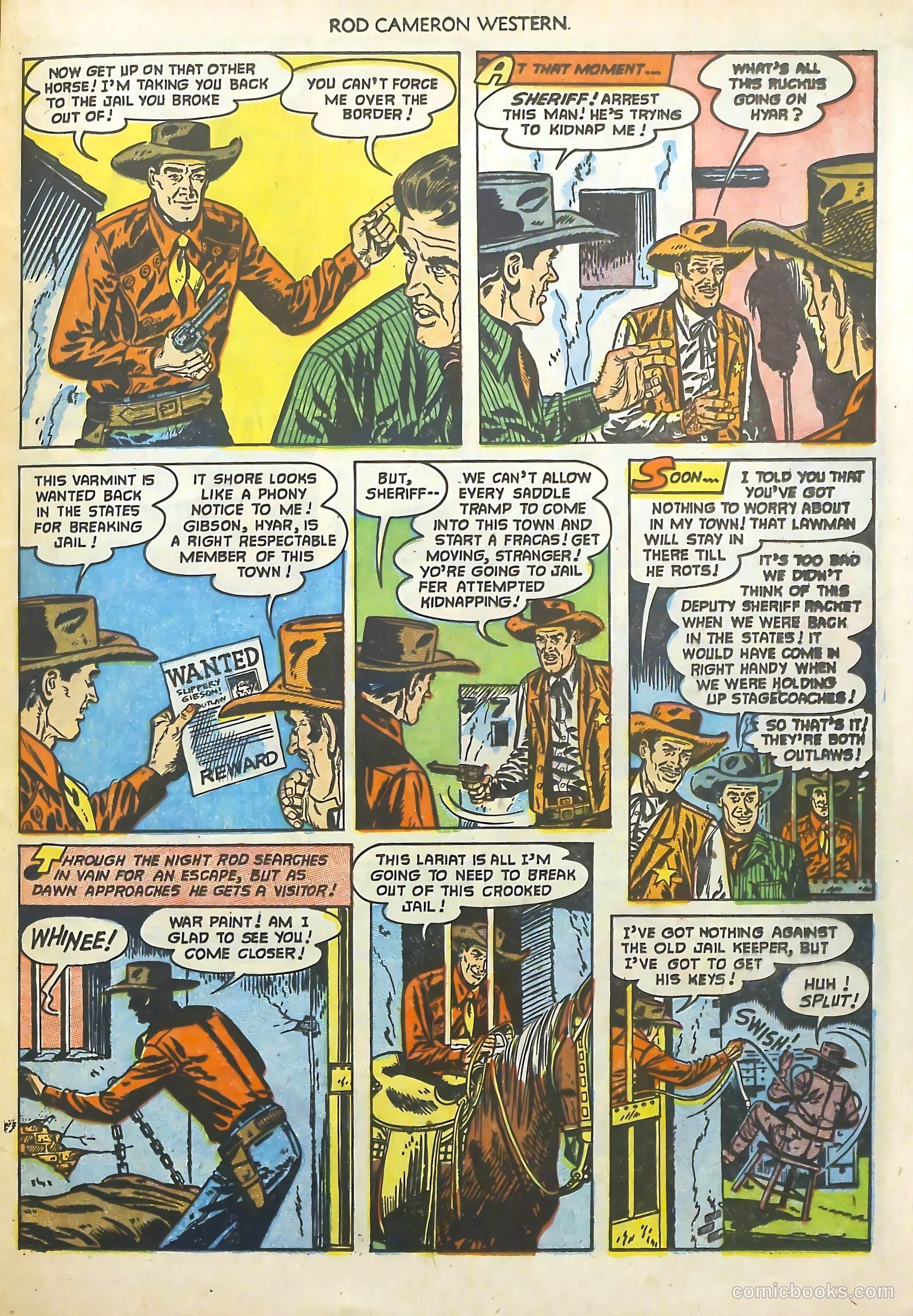 Rod Cameron Western #18 — page 21 of 36