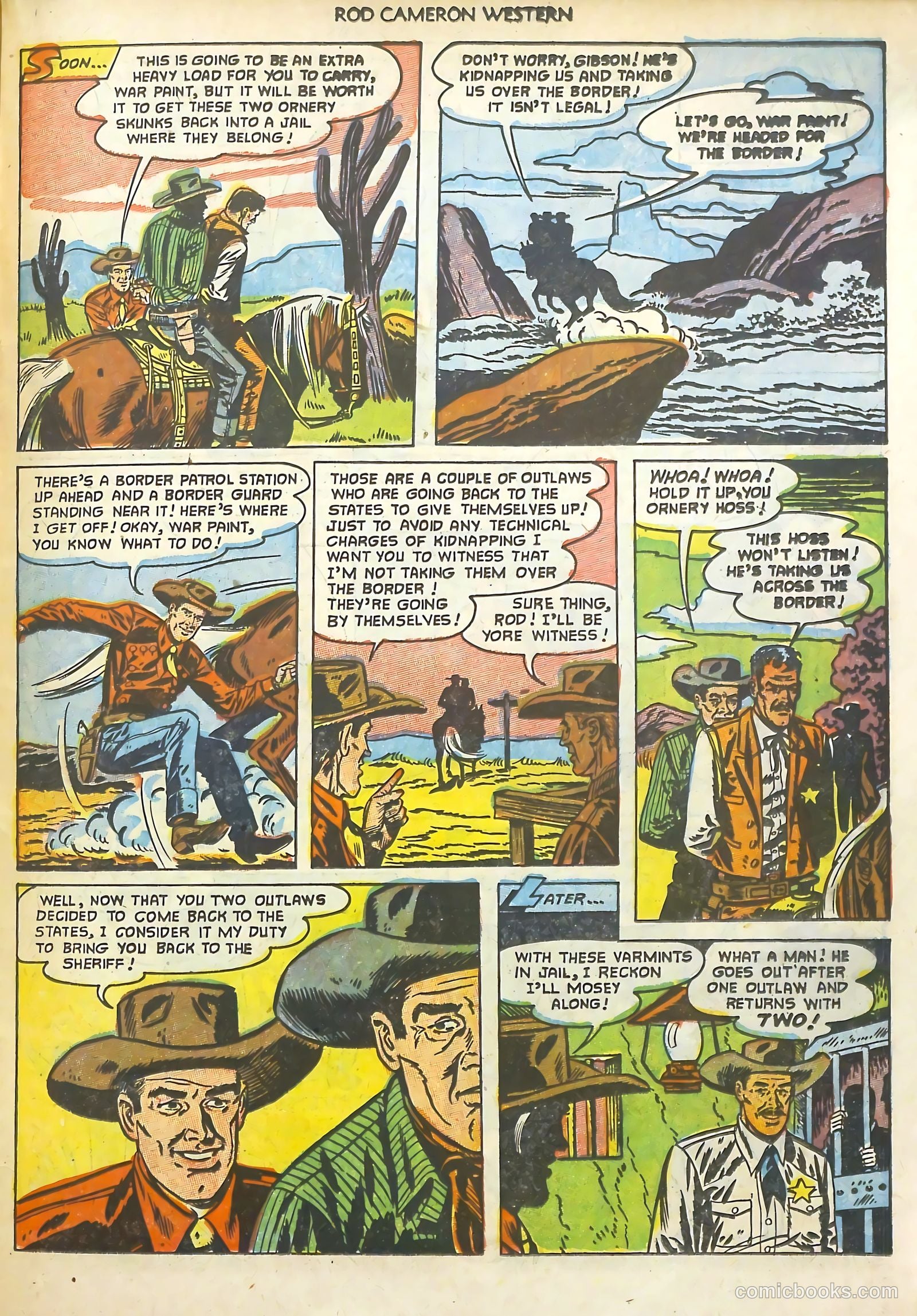 Rod Cameron Western #18 — page 23 of 36