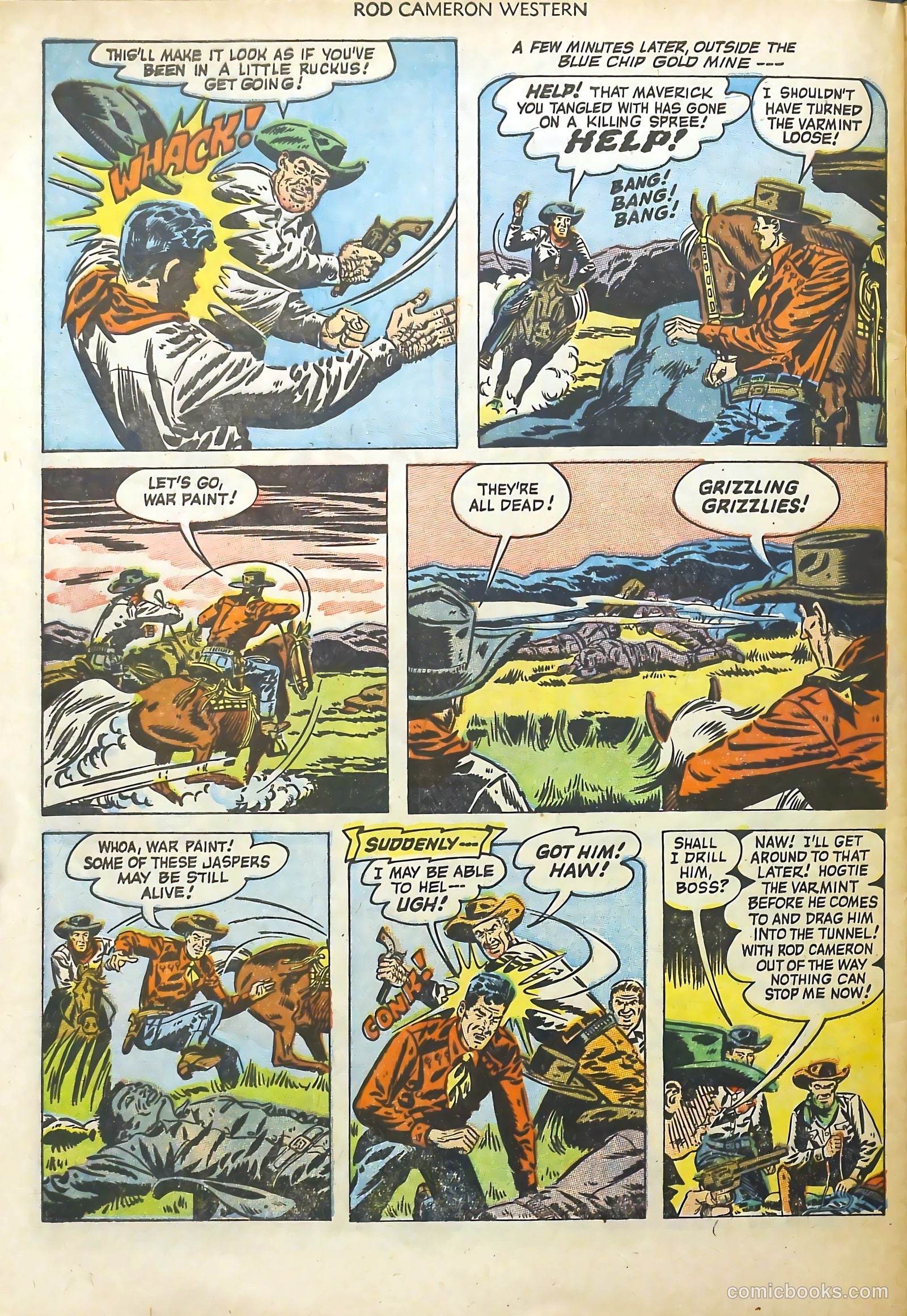 Rod Cameron Western #18 — page 32 of 36