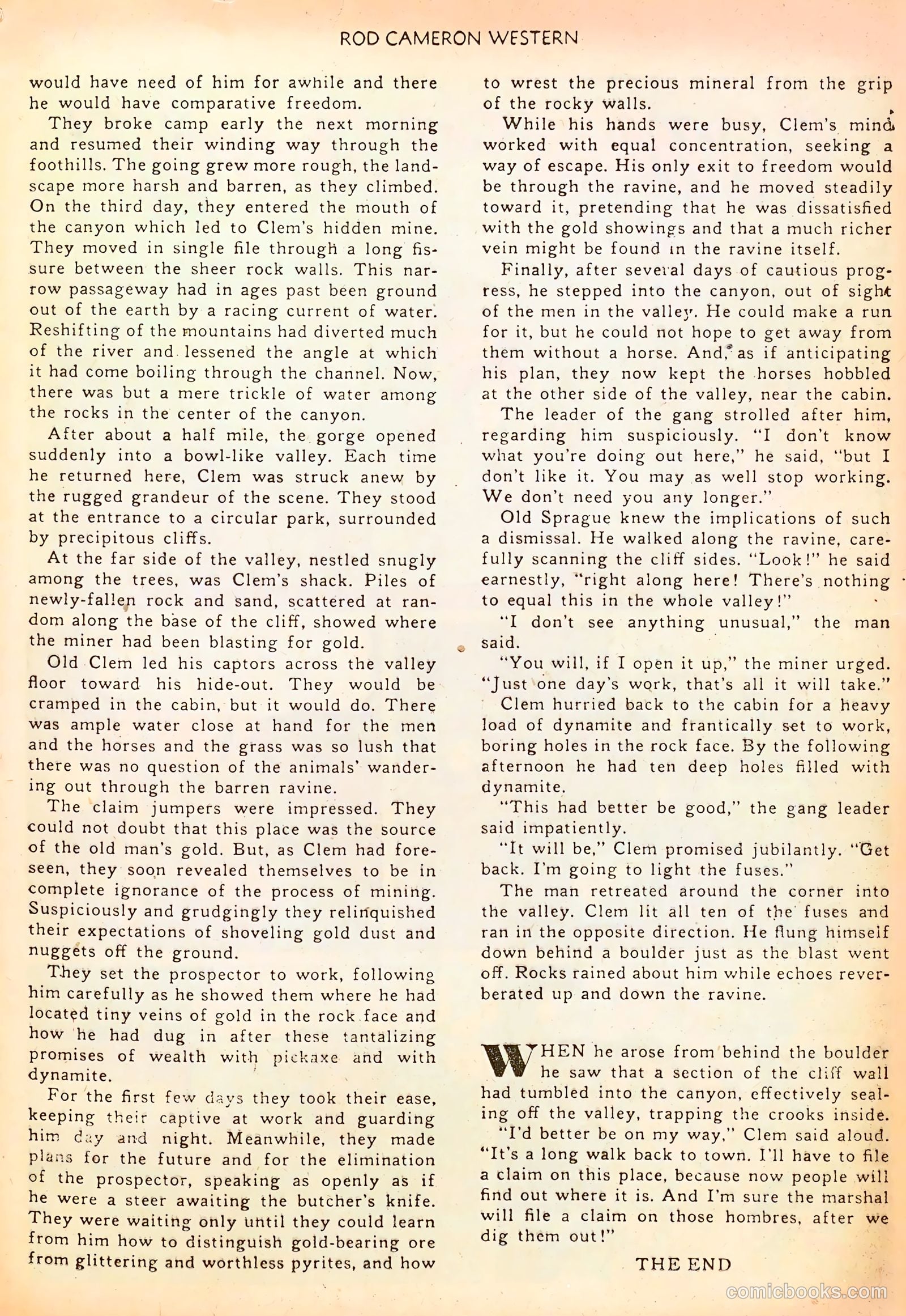 Rod Cameron Western #19 — page 13 of 36
