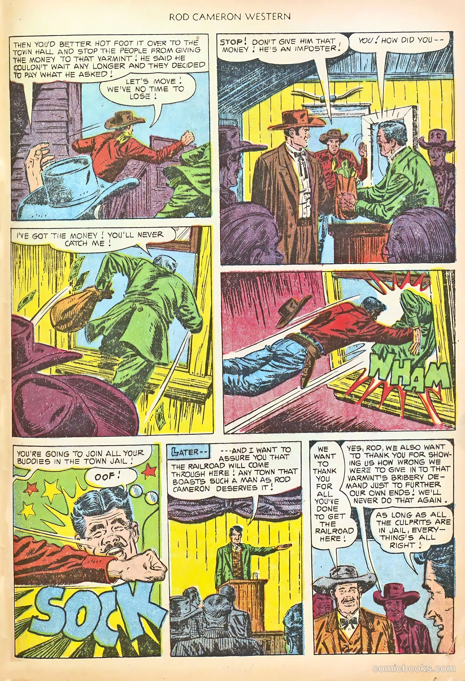 Rod Cameron Western #19 — page 33 of 36