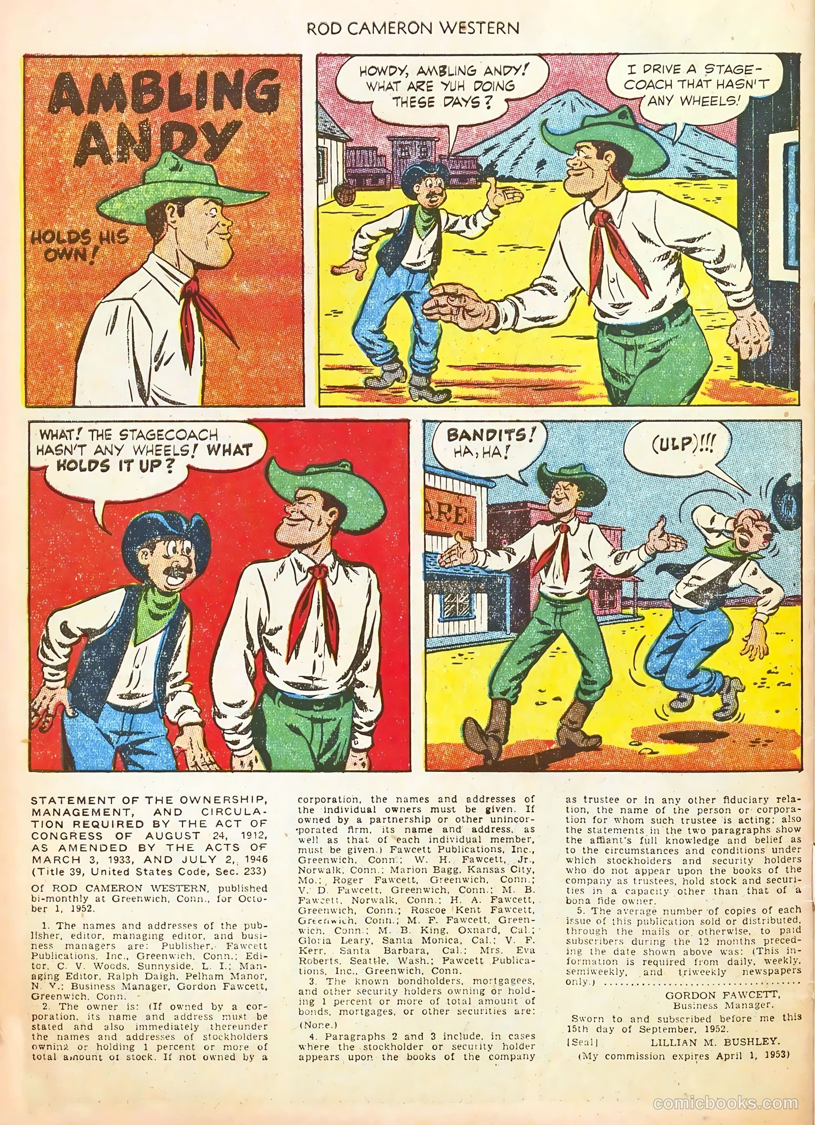 Rod Cameron Western #19 — page 34 of 36