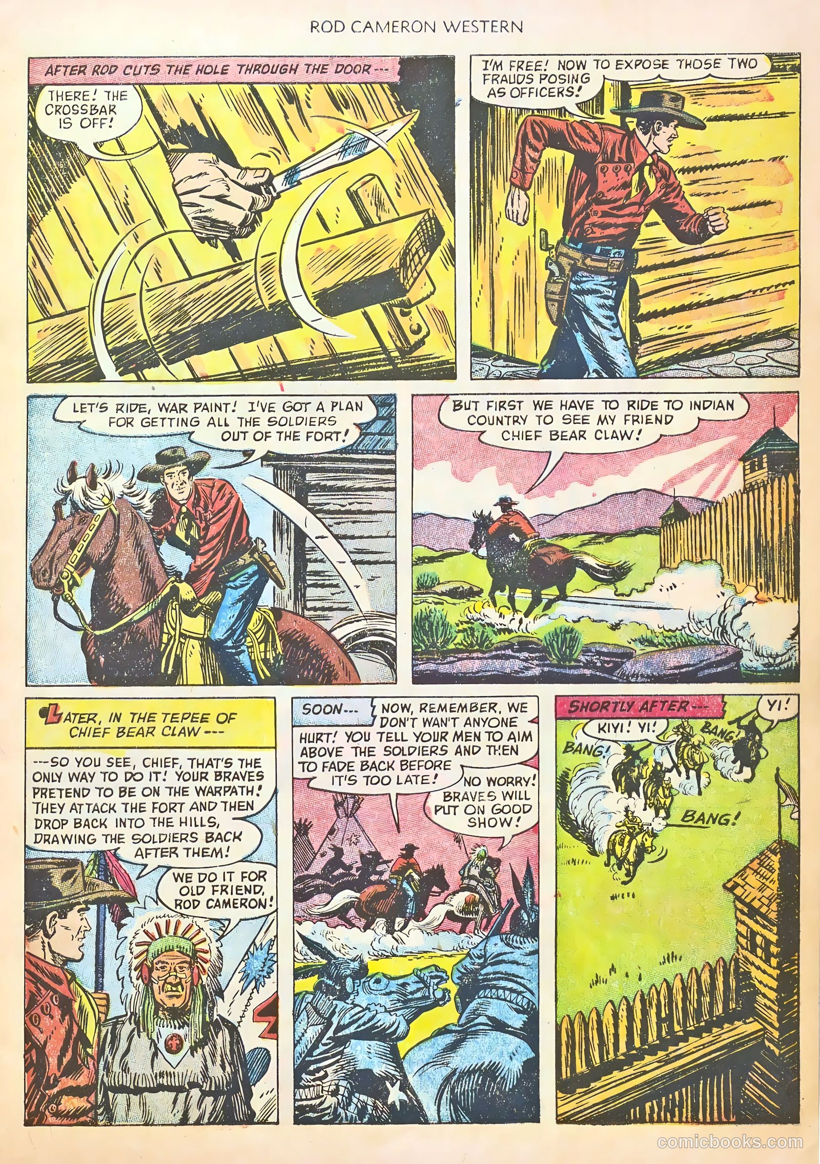Rod Cameron Western #20 — page 9 of 36