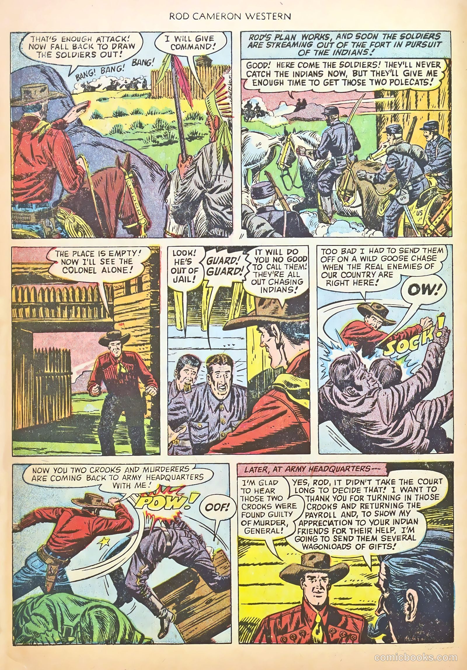 Rod Cameron Western #20 — page 10 of 36