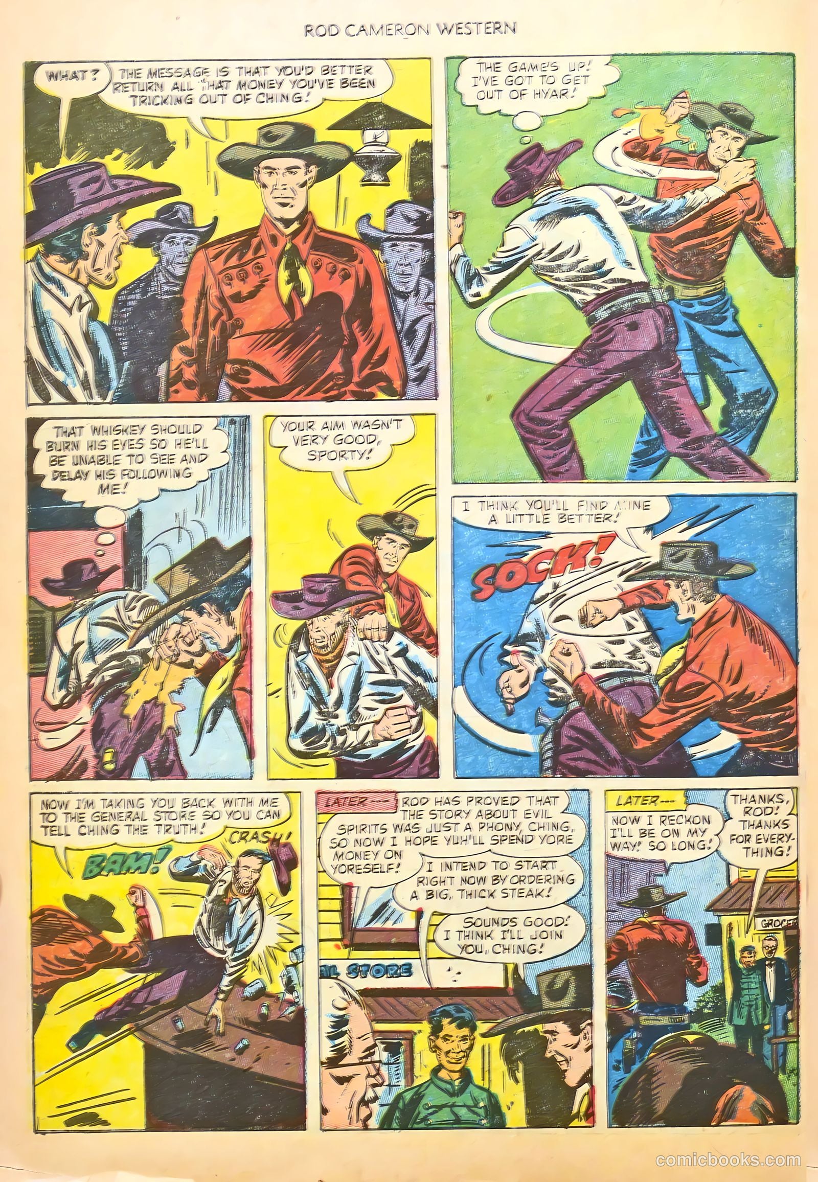 Rod Cameron Western #20 — page 34 of 36