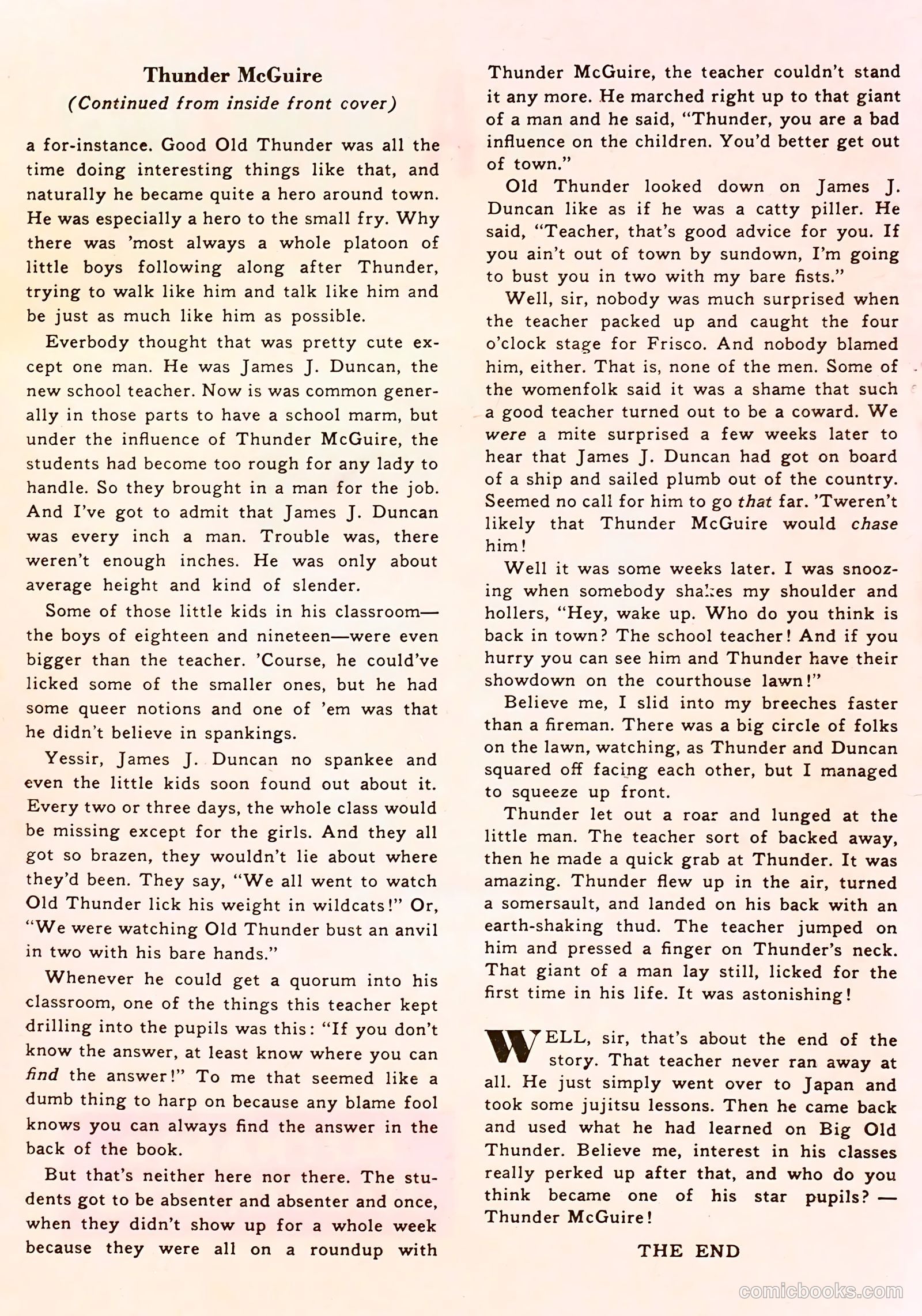 Rod Cameron Western #20 — page 35 of 36