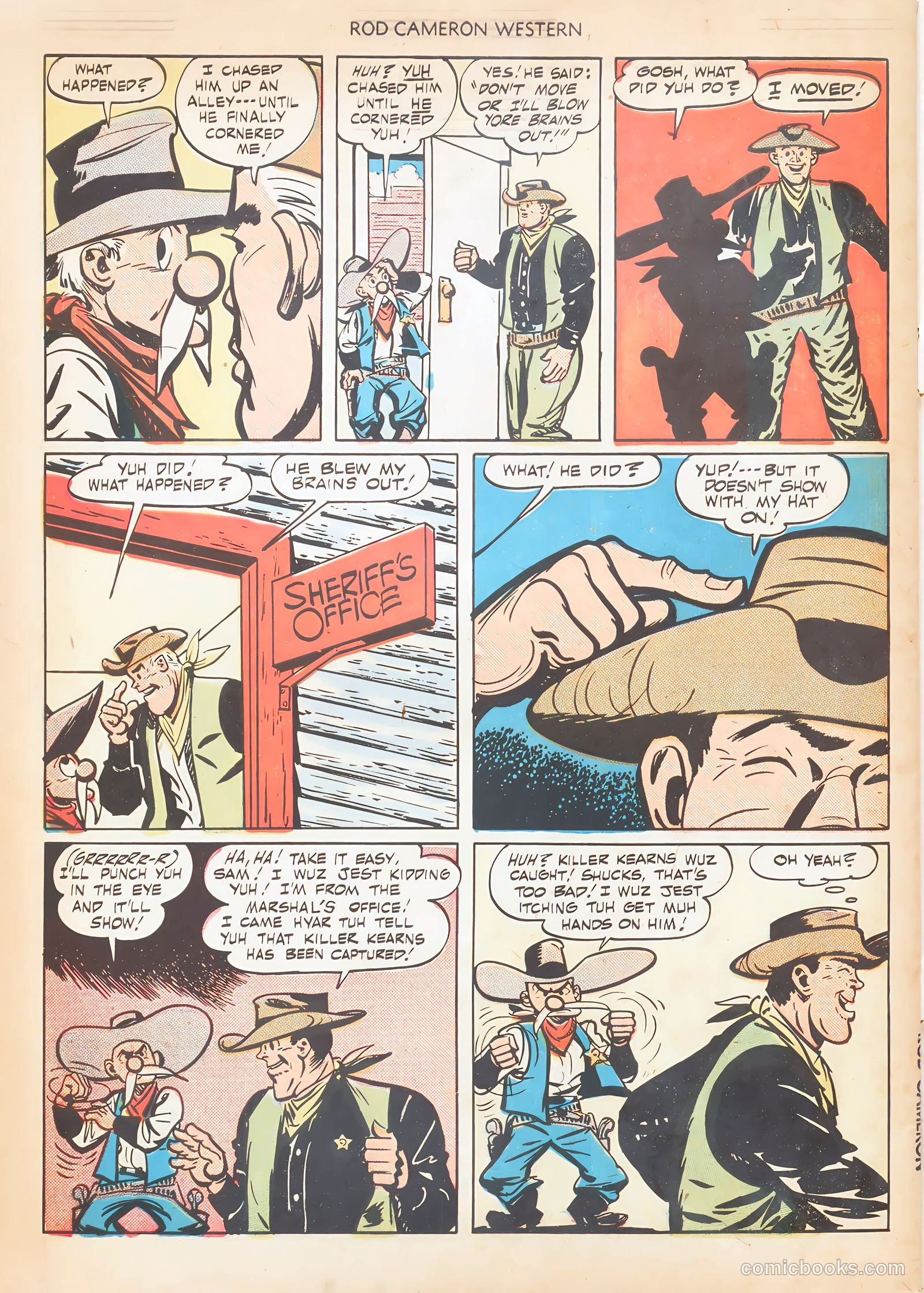 Rod Cameron Western #4 — page 34 of 36