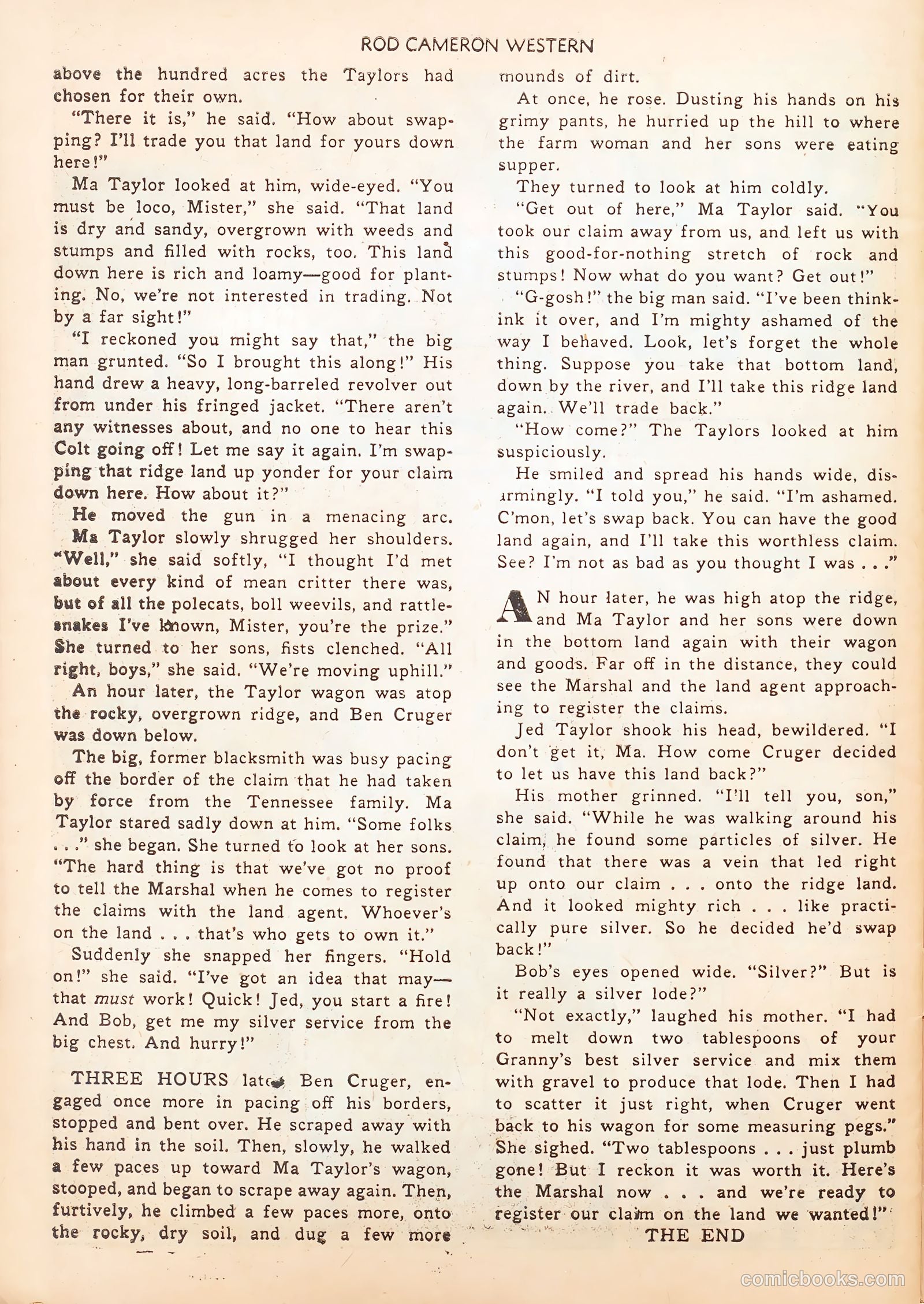 Rod Cameron Western #5 — page 30 of 36