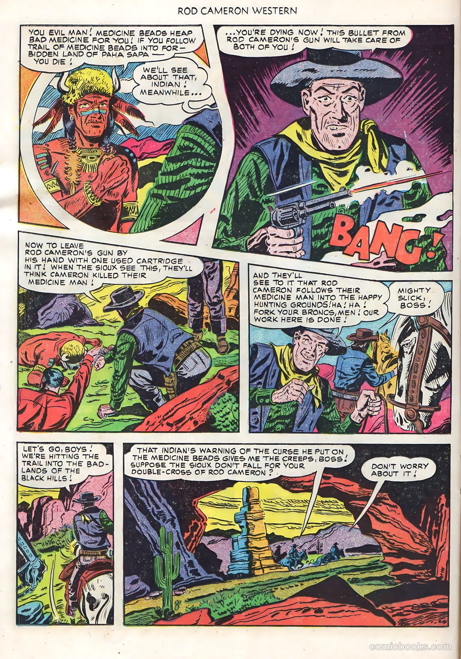 Rod Cameron Western #6 — page 16 of 36