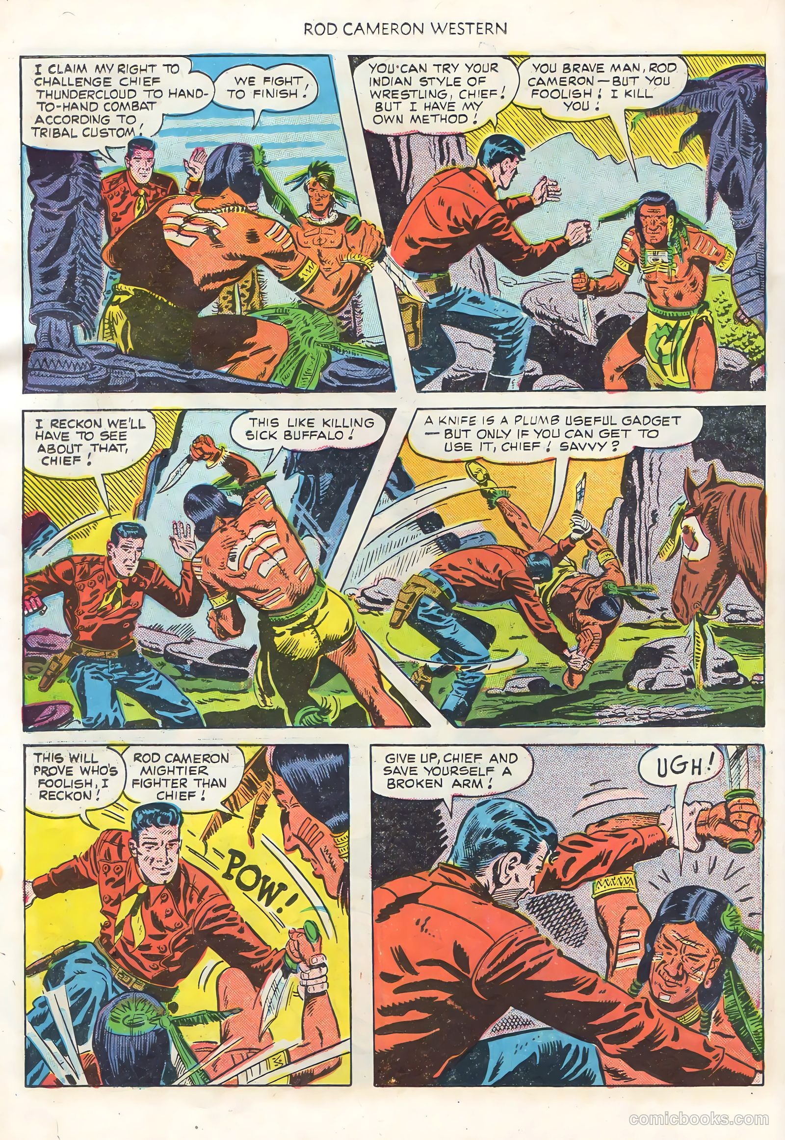 Rod Cameron Western #6 — page 22 of 36